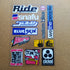 Ride BMX Magazine Sticker Sheet - Mid School BMX Era - SkateboardStickers.com