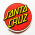 Santa Cruz Classic Dot Skateboard Sticker - 7.5 cm