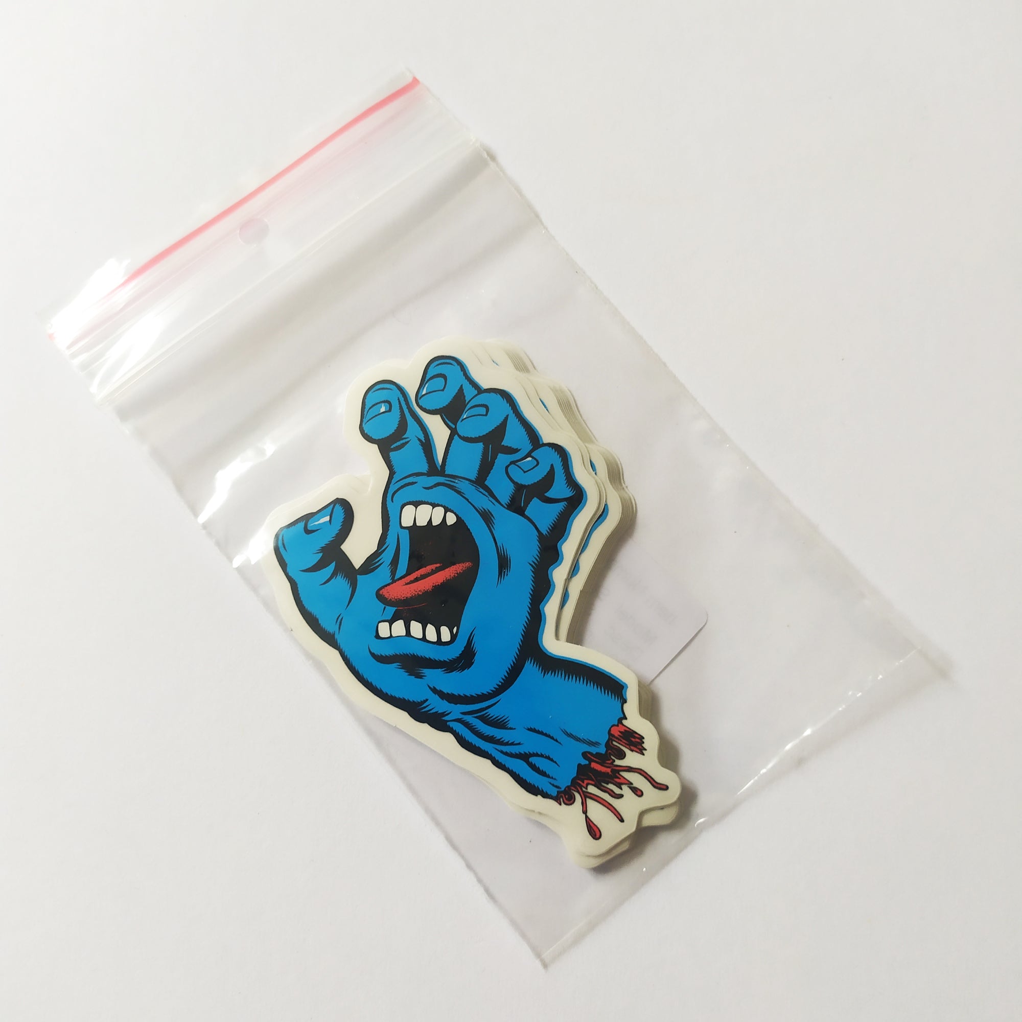 Santa Cruz Screaming Hand Stickers - 10 pack - still sealed