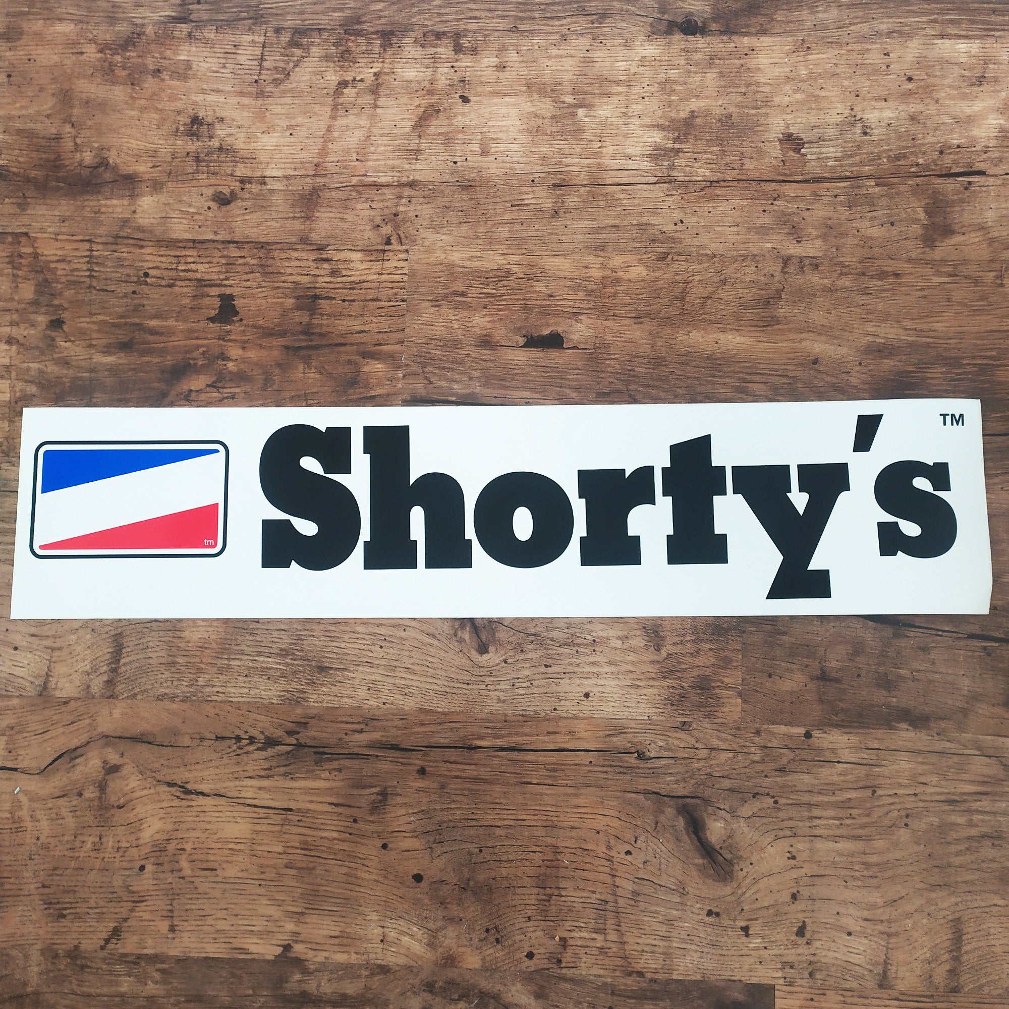 Shorty's Large Ramp Skateboard Sticker - SkateboardStickers.com