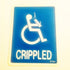 THC "Crippled" Sticker - SkateboardStickers.com