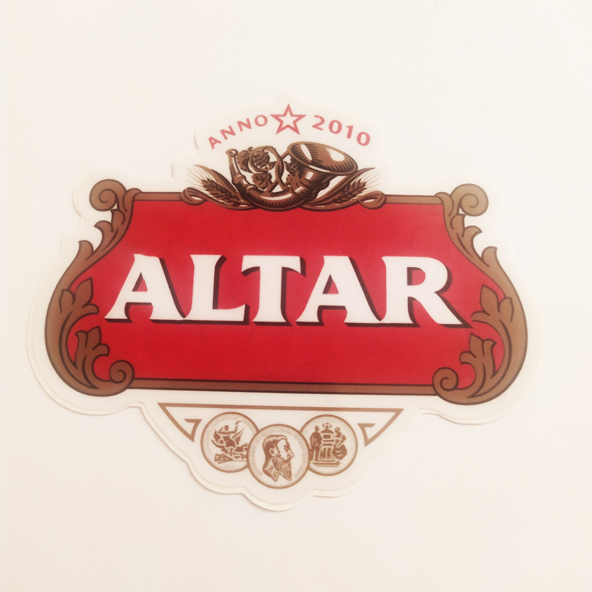 Altar Skate Shop Sticker - SkateboardStickers.com