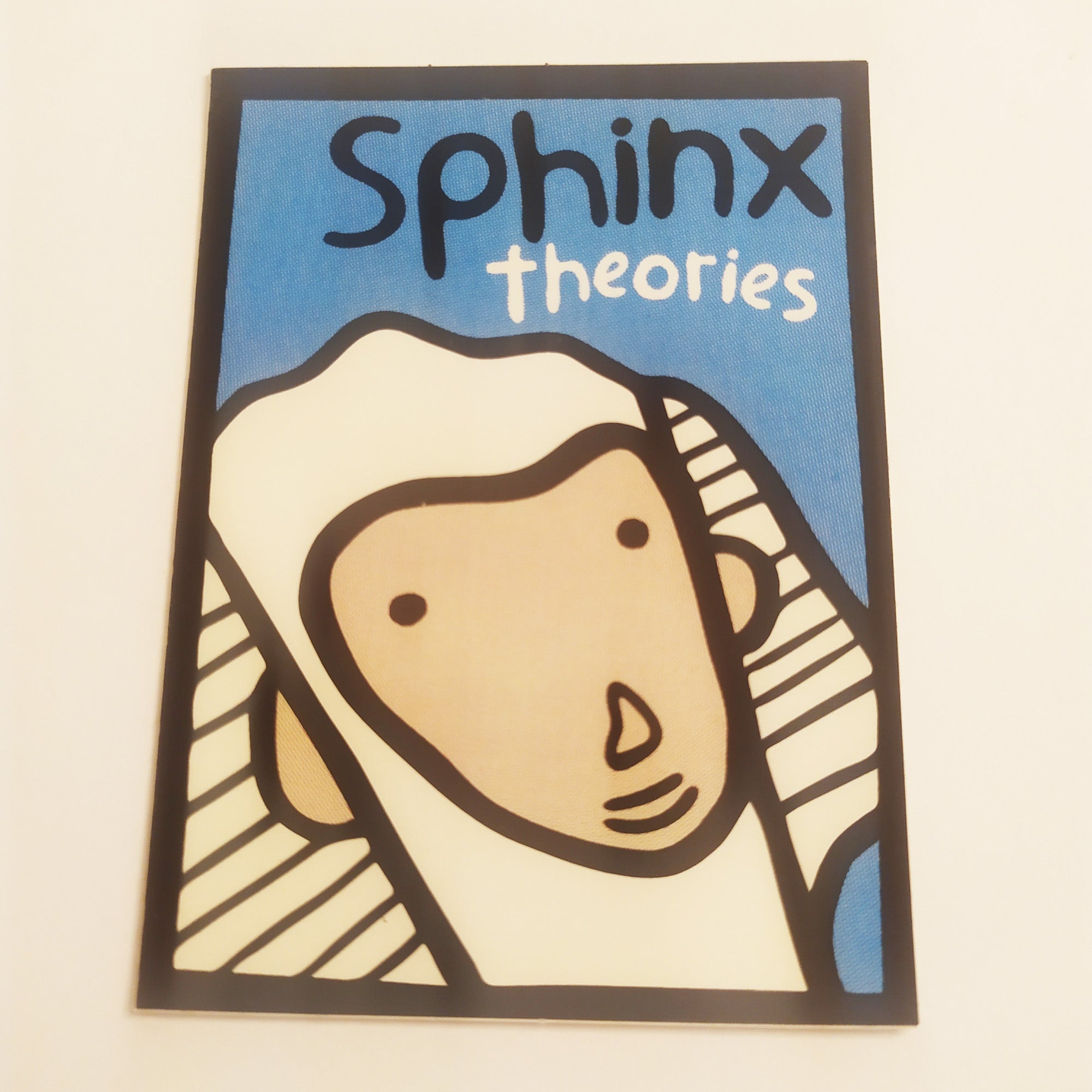 Theories of Atlantis Skateboard Sticker - SkateboardStickers.com