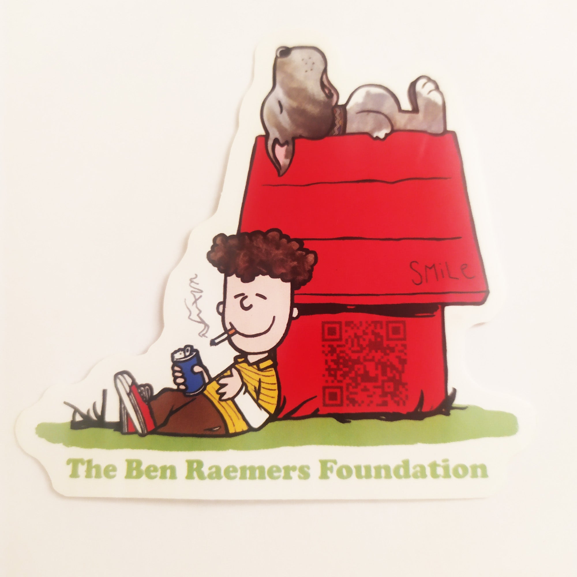 Ben Raemers Foundation Skateboard Sticker - SkateboardStickers.com