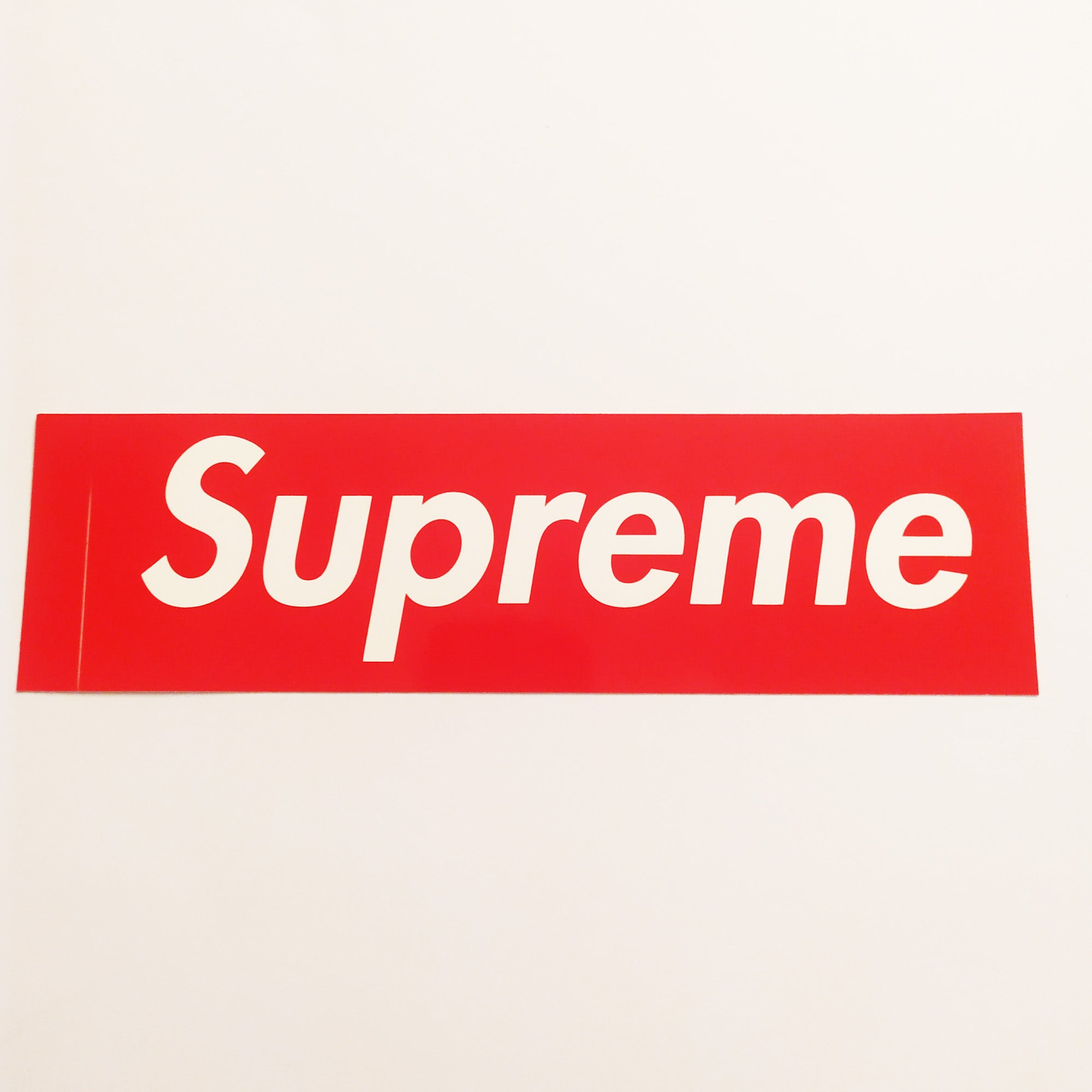 Supreme Box Logo Skateboard Sticker - SkateboardStickers.com