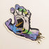 Santa Cruz Neon Screaming Hand Skateboard Sticker - SkateboardStickers.com