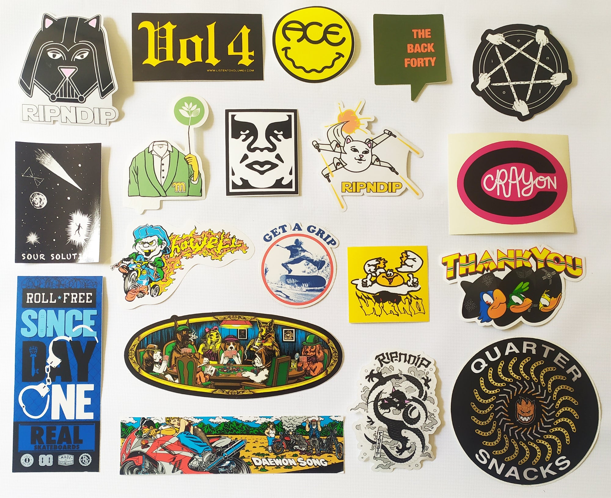 Bundle Skate Sticker Pack #62