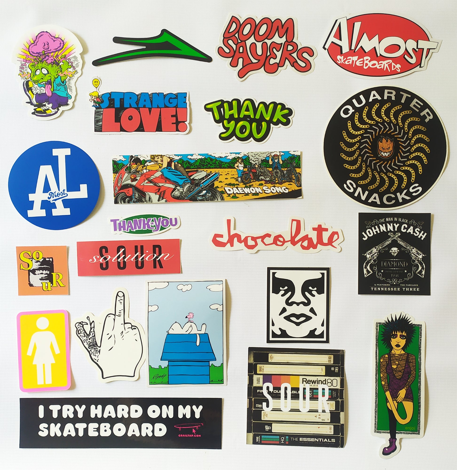 Bundle Skate Sticker Pack #64