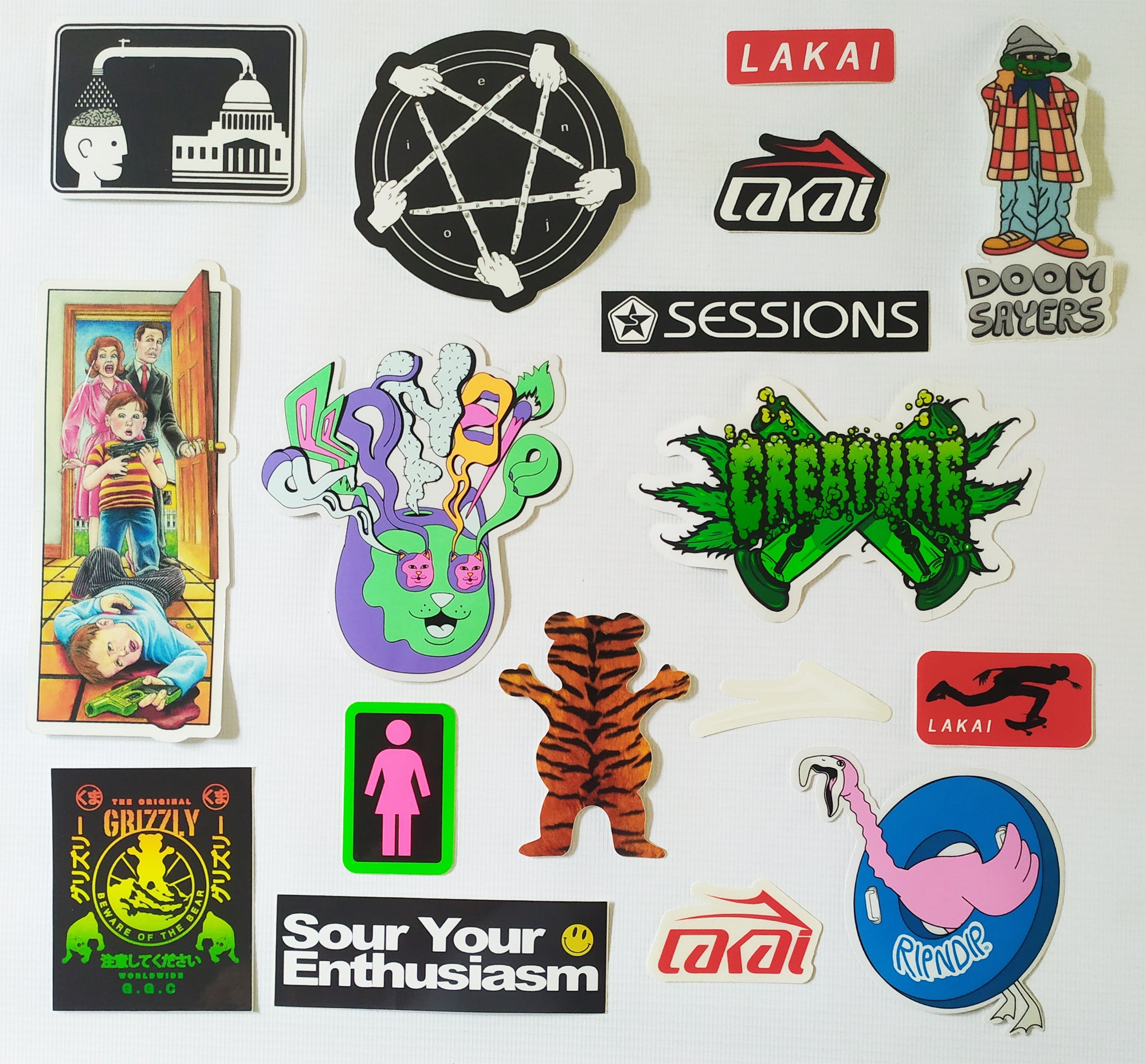 Bundle Skate Sticker Pack #67