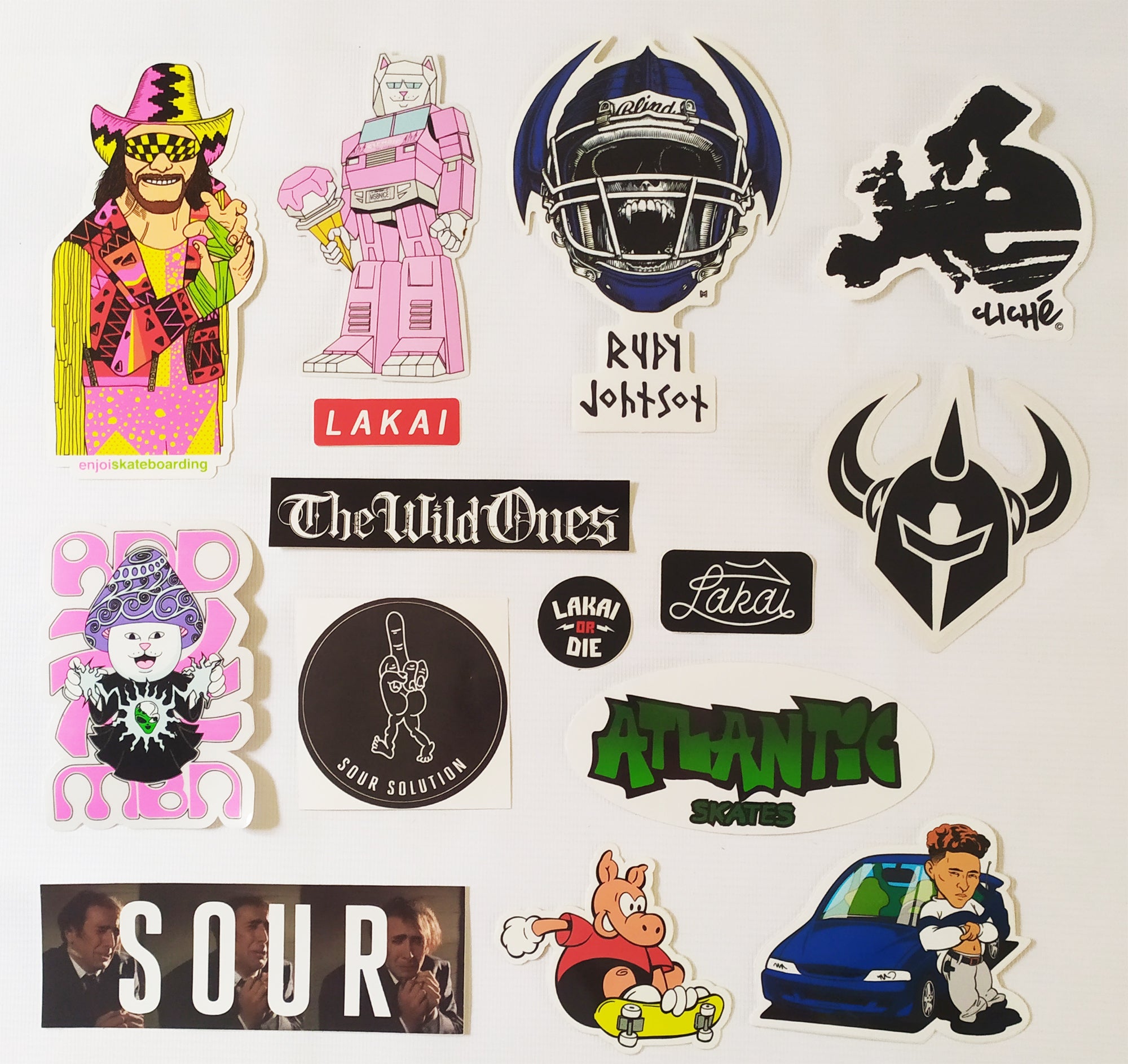 Bundle Skate Sticker Pack #69