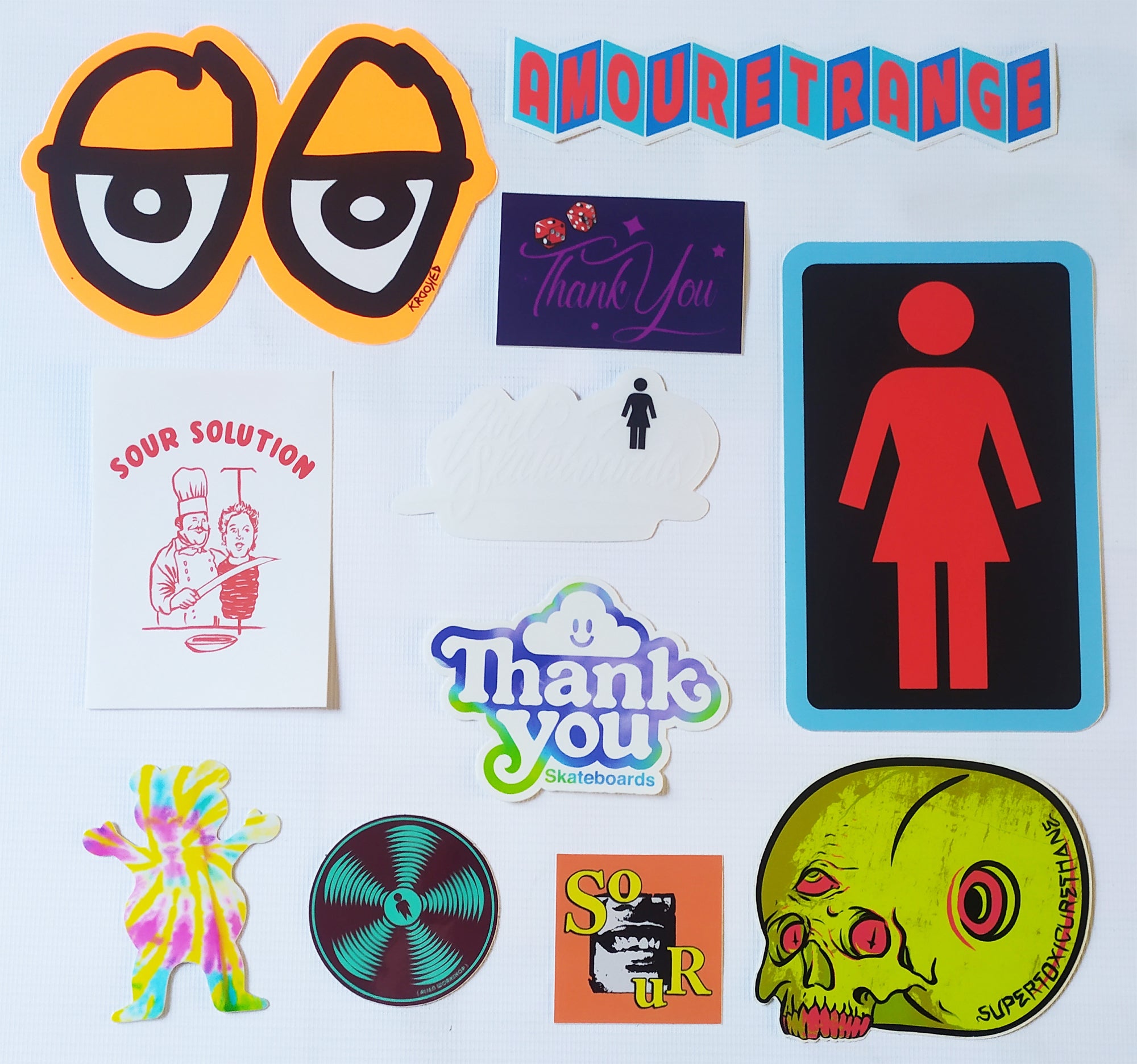 Bundle Skate Sticker Pack #72