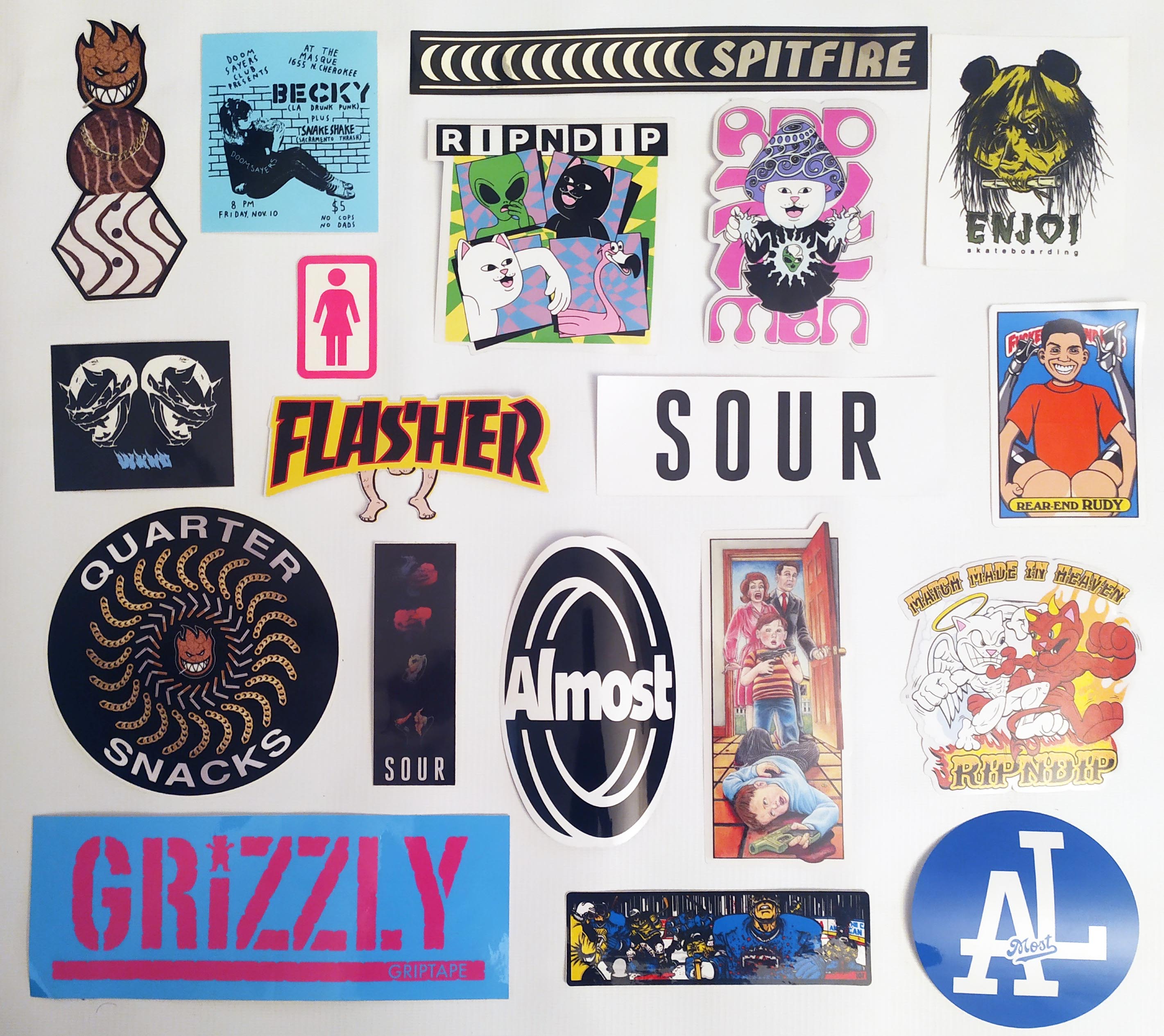 Bundle Skate Sticker Pack #12