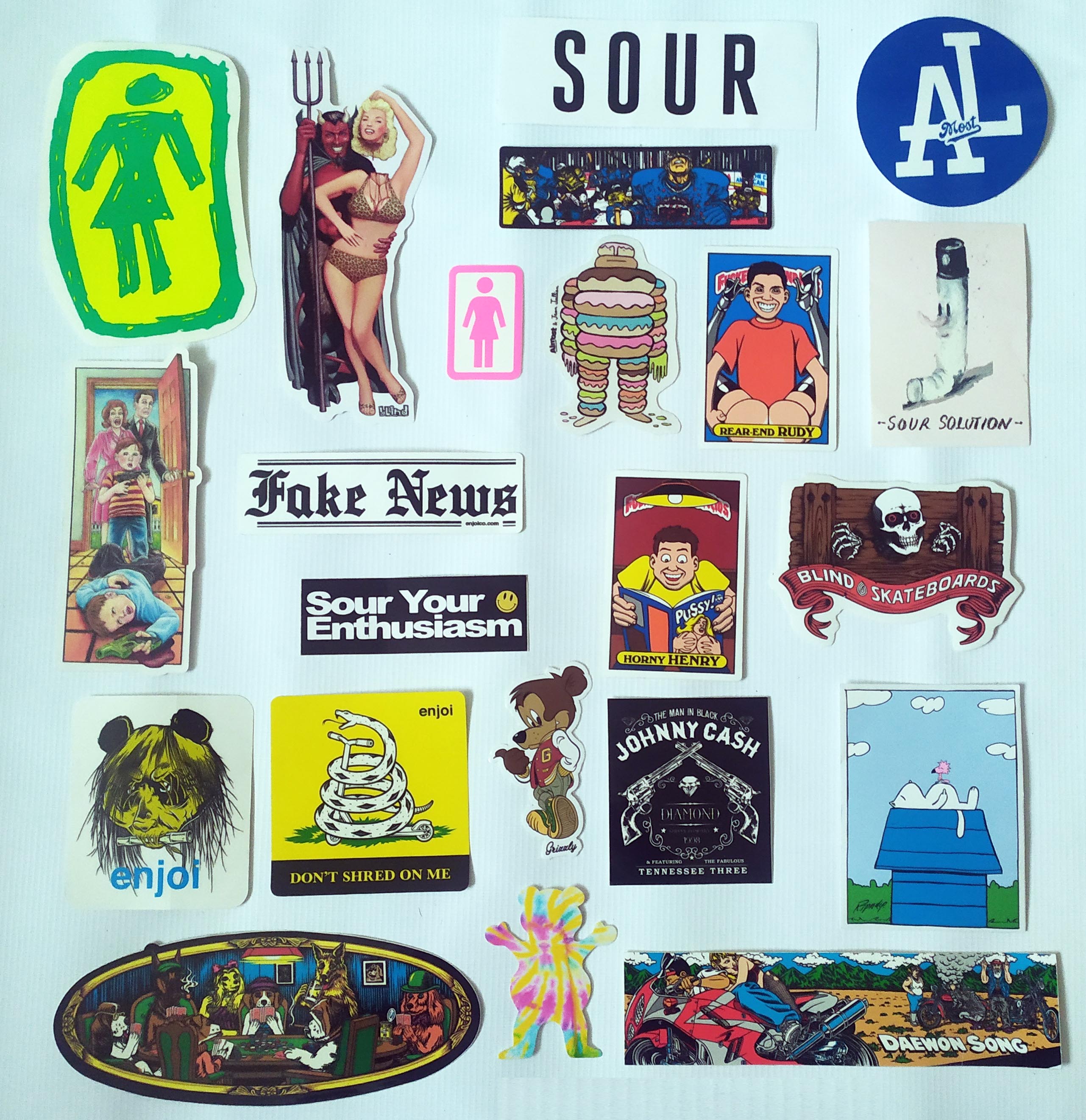 Bundle Skate Sticker Pack #15