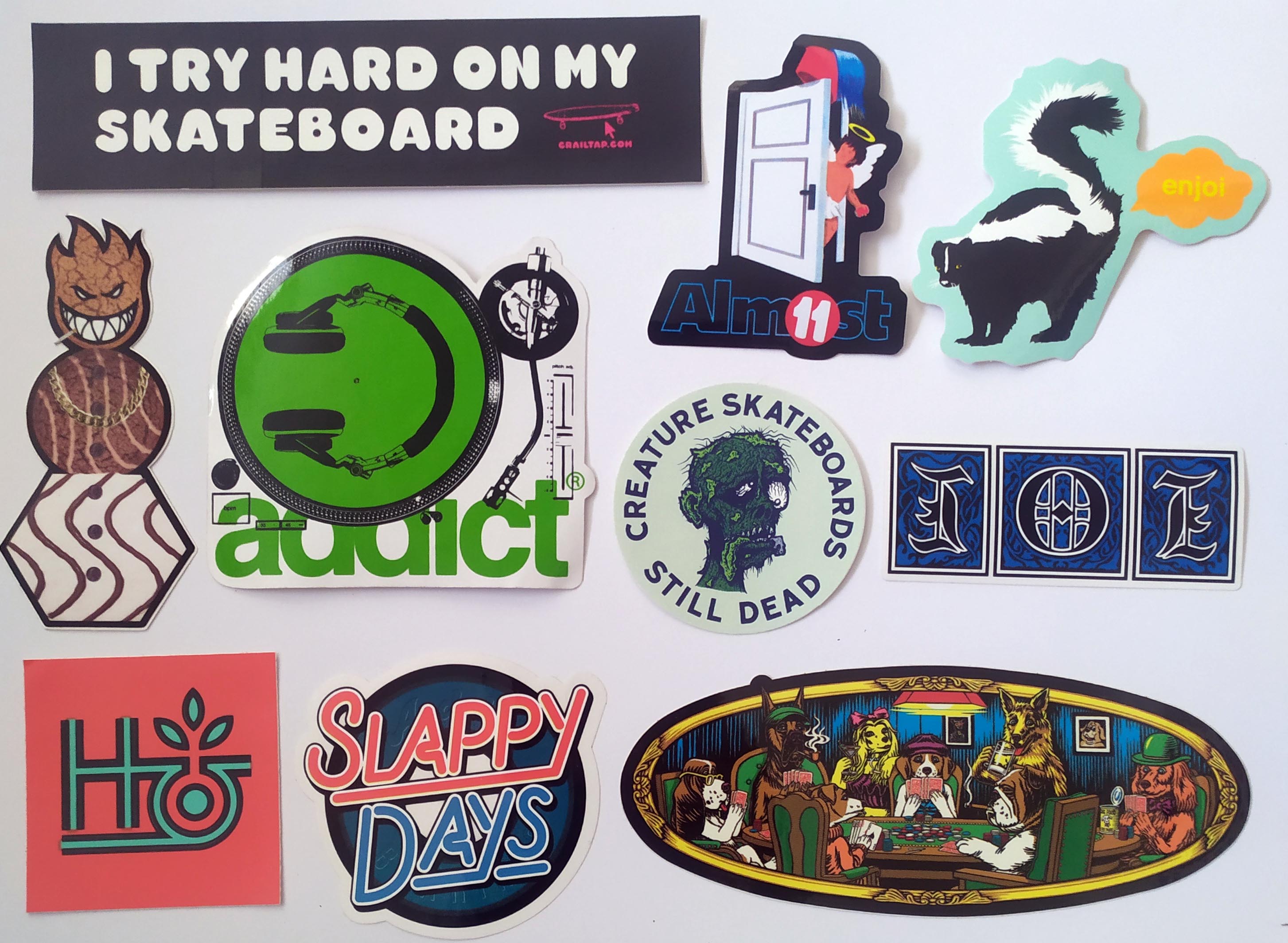 Bundle Skate Sticker Pack #6