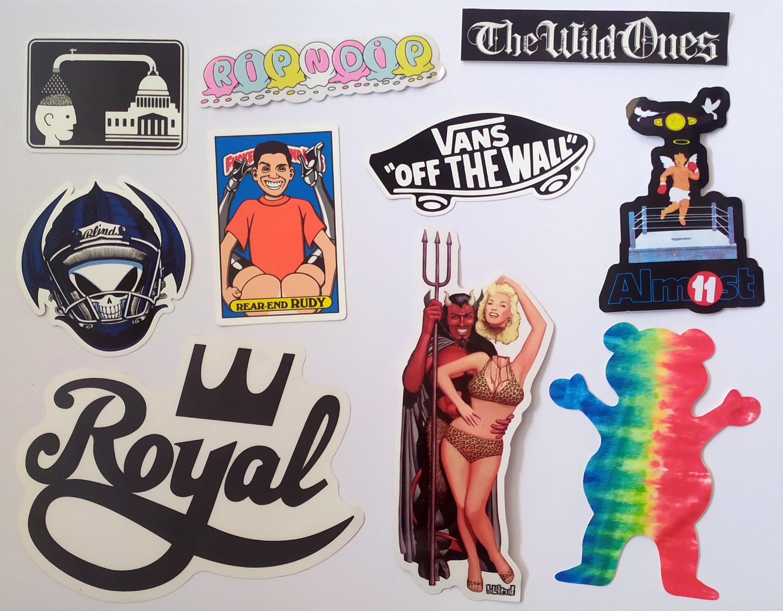 Bundle Skate Sticker Pack #9