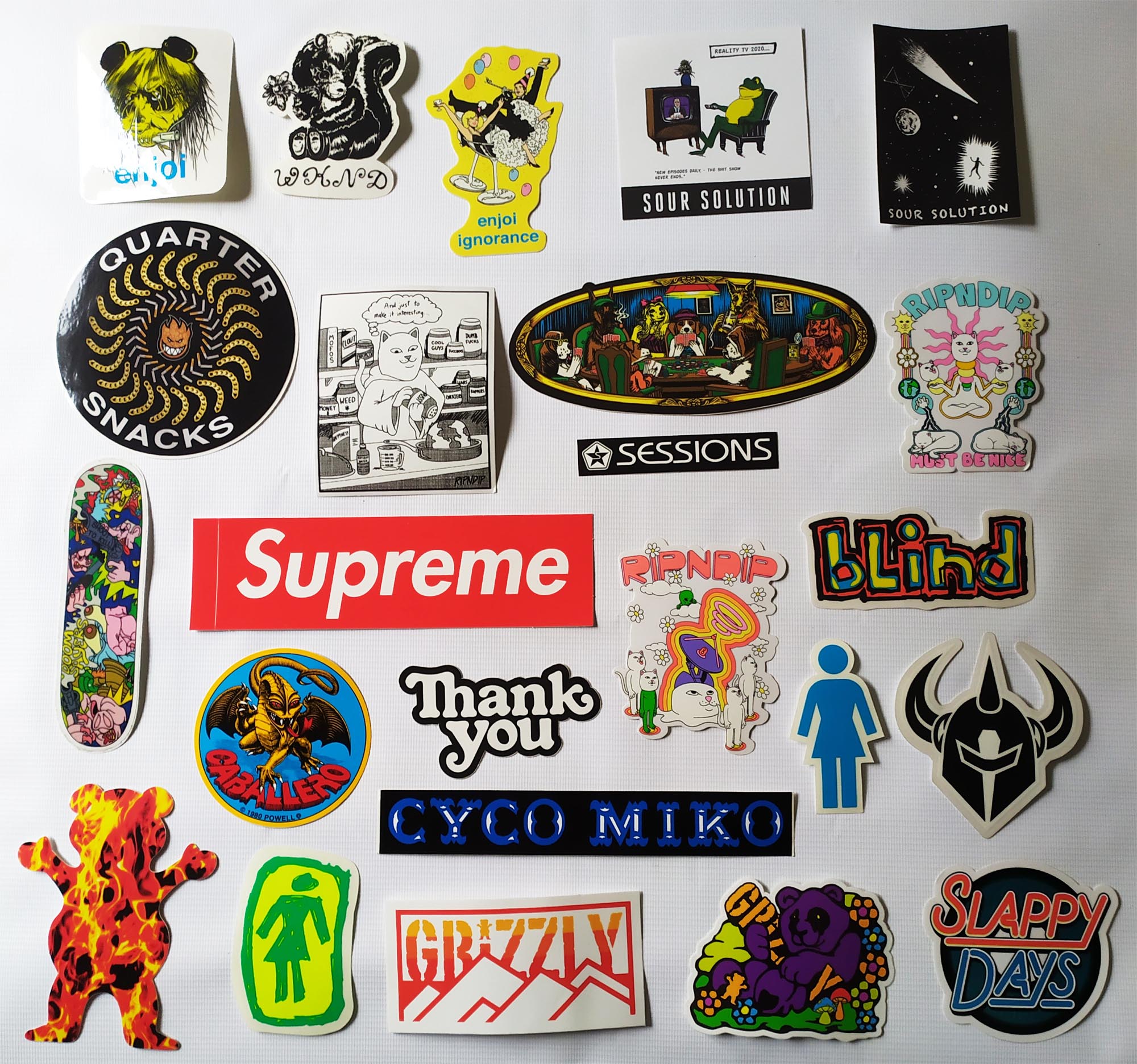 Bundle Skate Sticker Pack #30