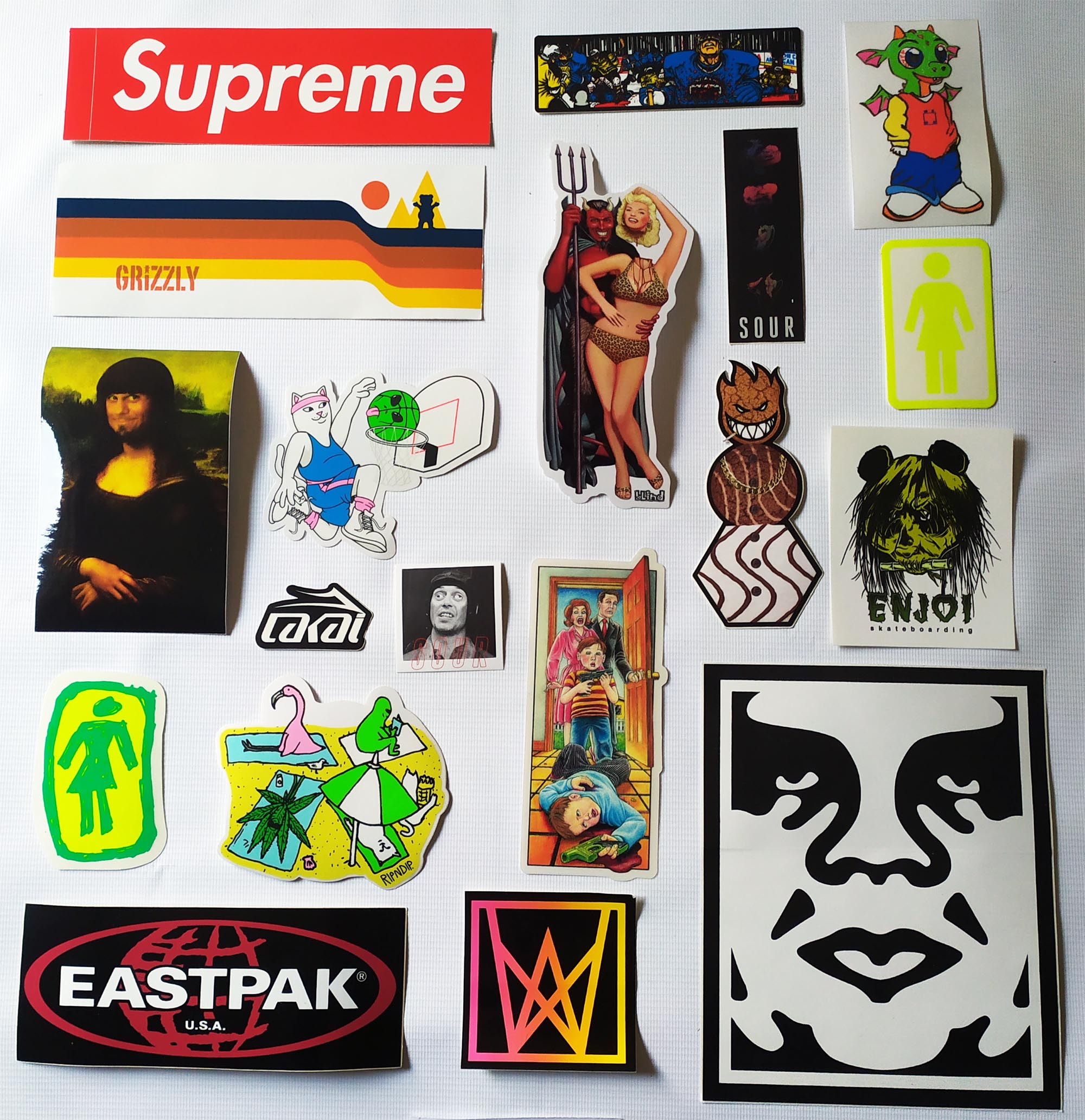 Bundle Skate Sticker Pack #31