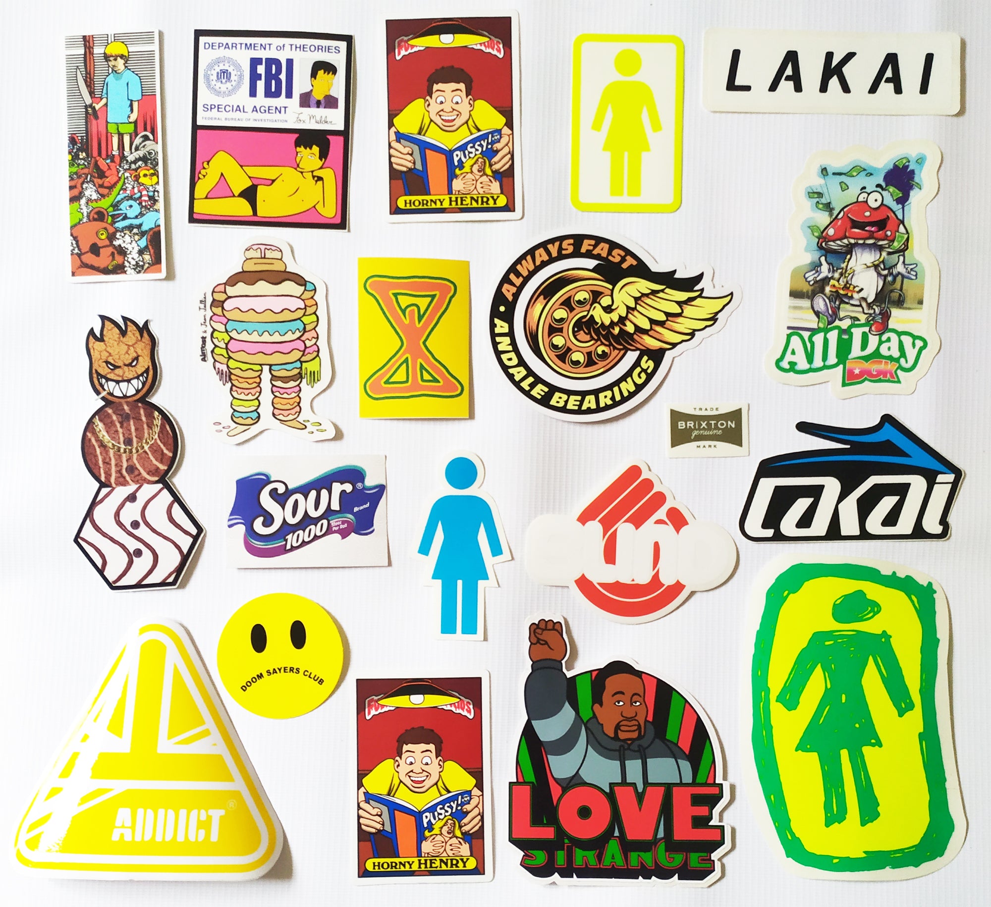 Bundle Skate Sticker Pack #44