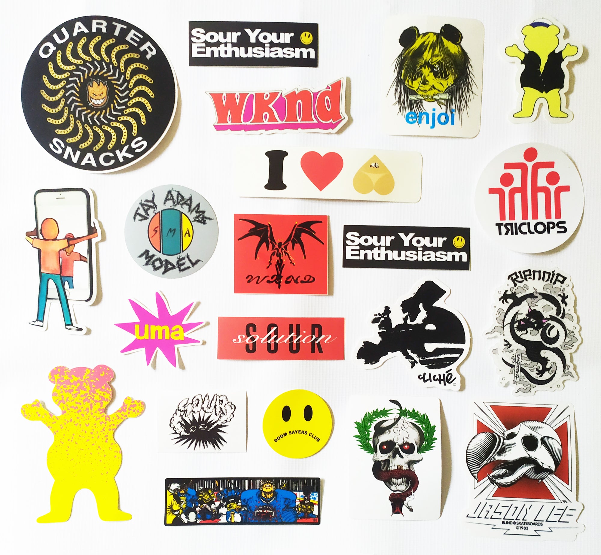 Bundle Skate Sticker Pack #45