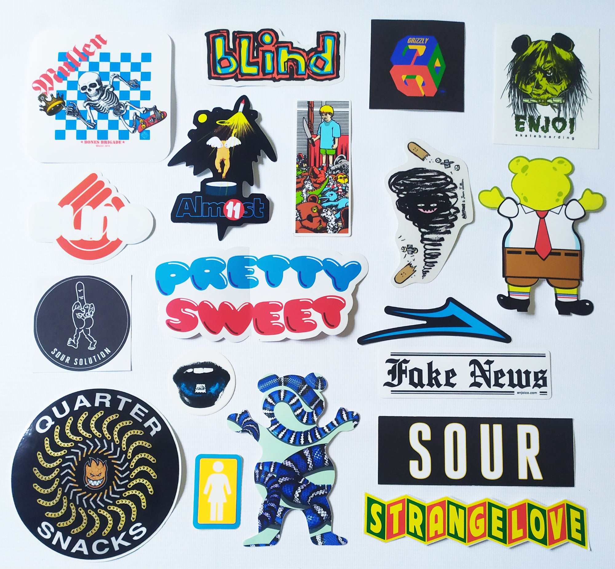 Bundle Skate Sticker Pack #49