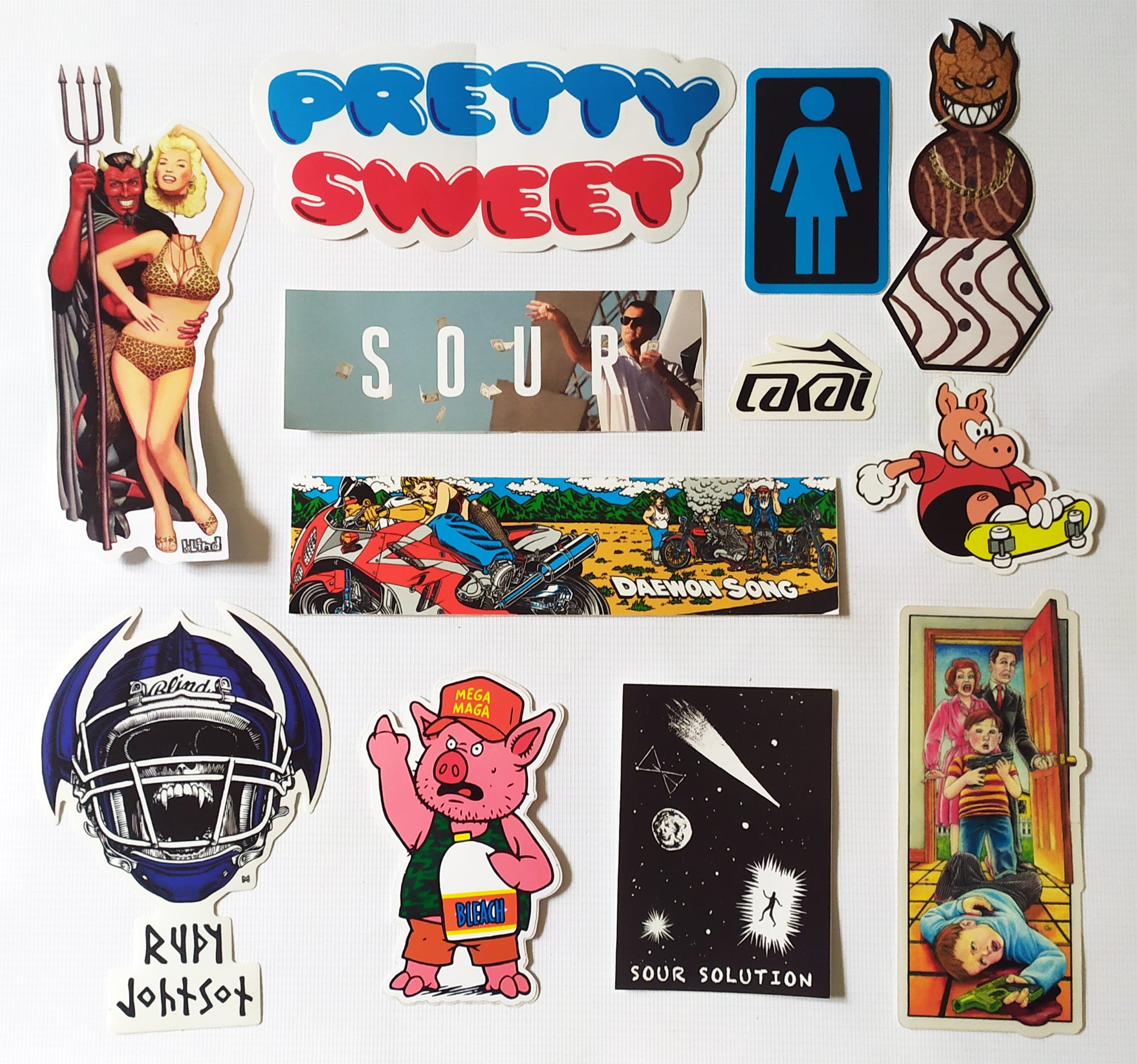 Bundle Skate Sticker Pack #77