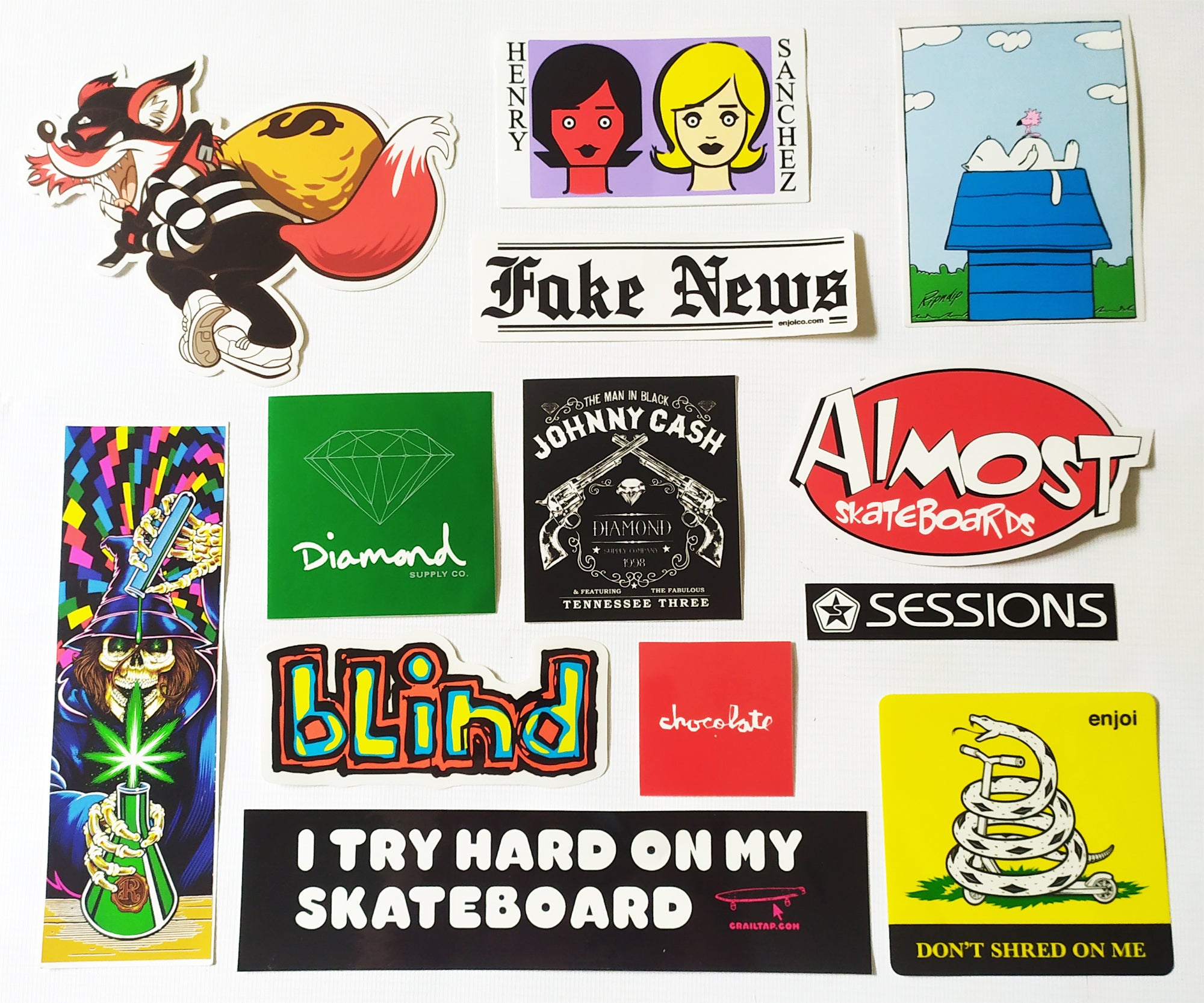 Bundle Skate Sticker Pack #78