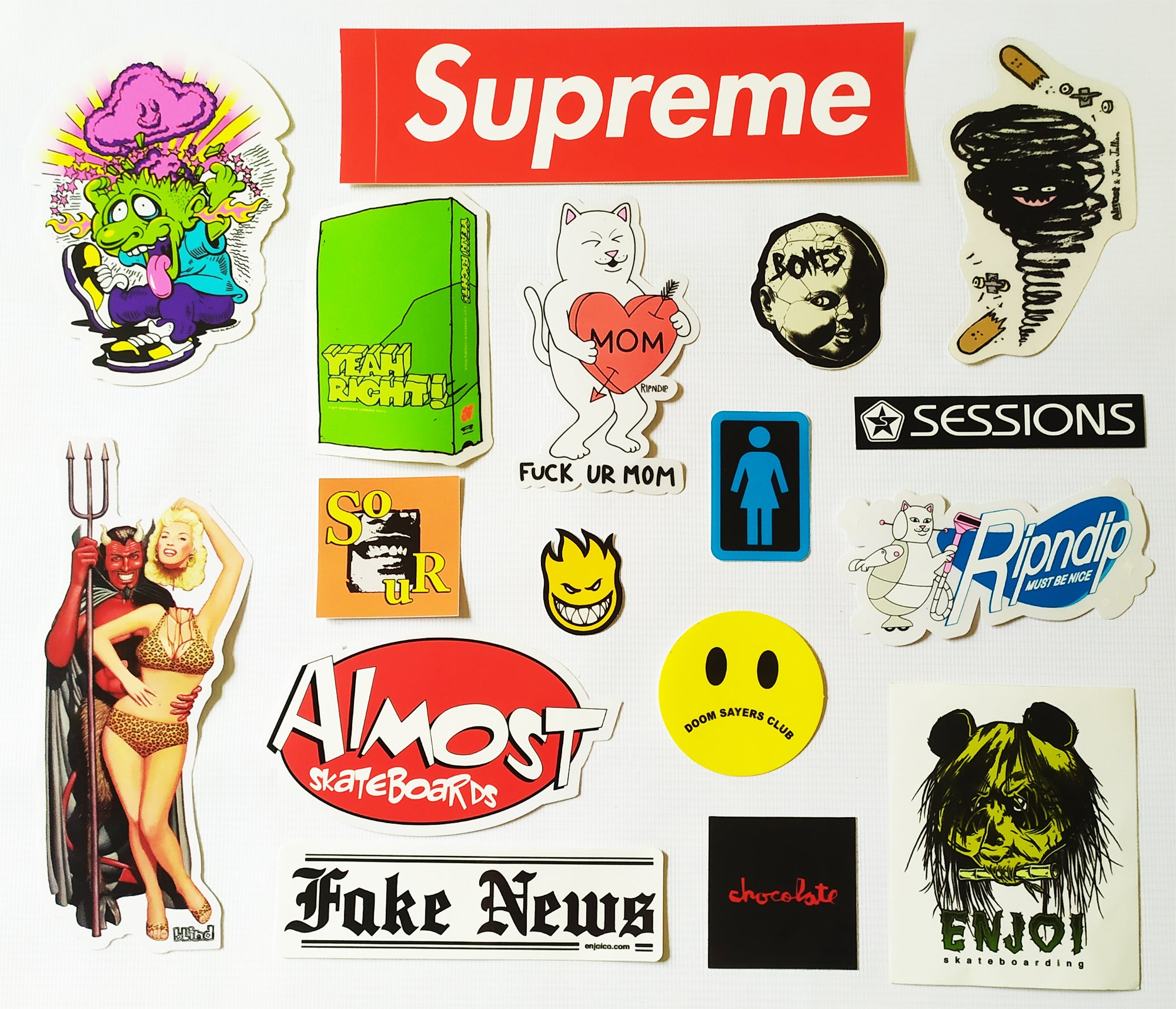 Bundle Skate Sticker Pack #82