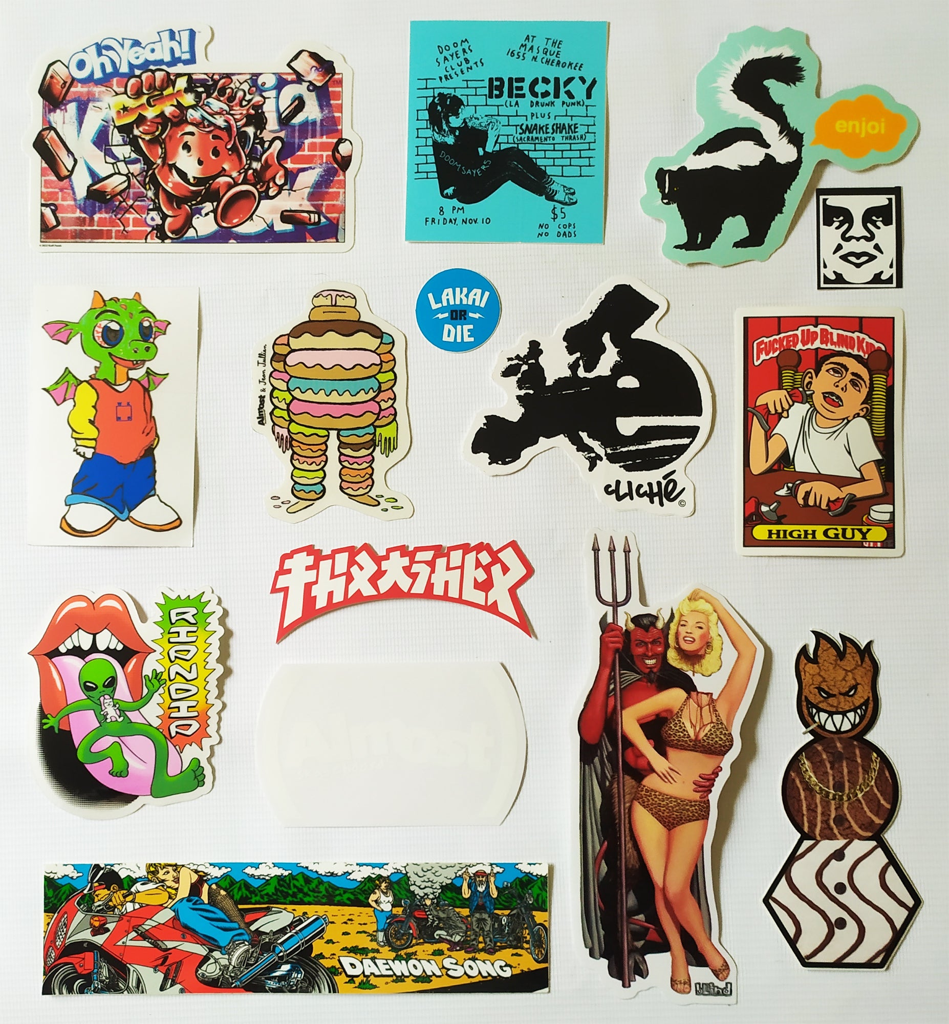 Bundle Skate Sticker Pack #84