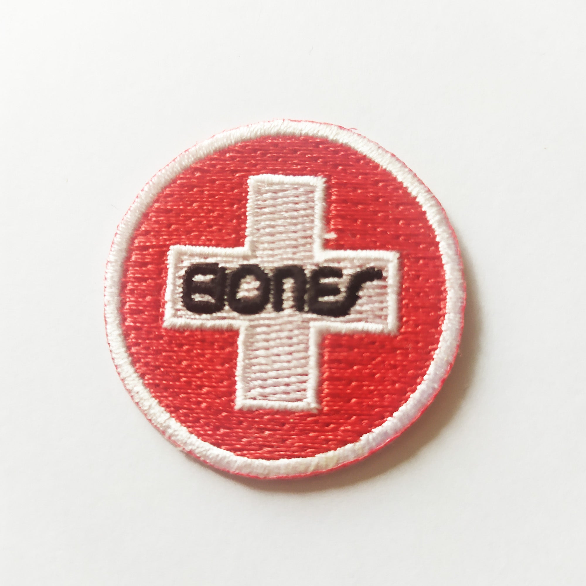 Bones Bearings Skate Patch - SkateboardStickers.com