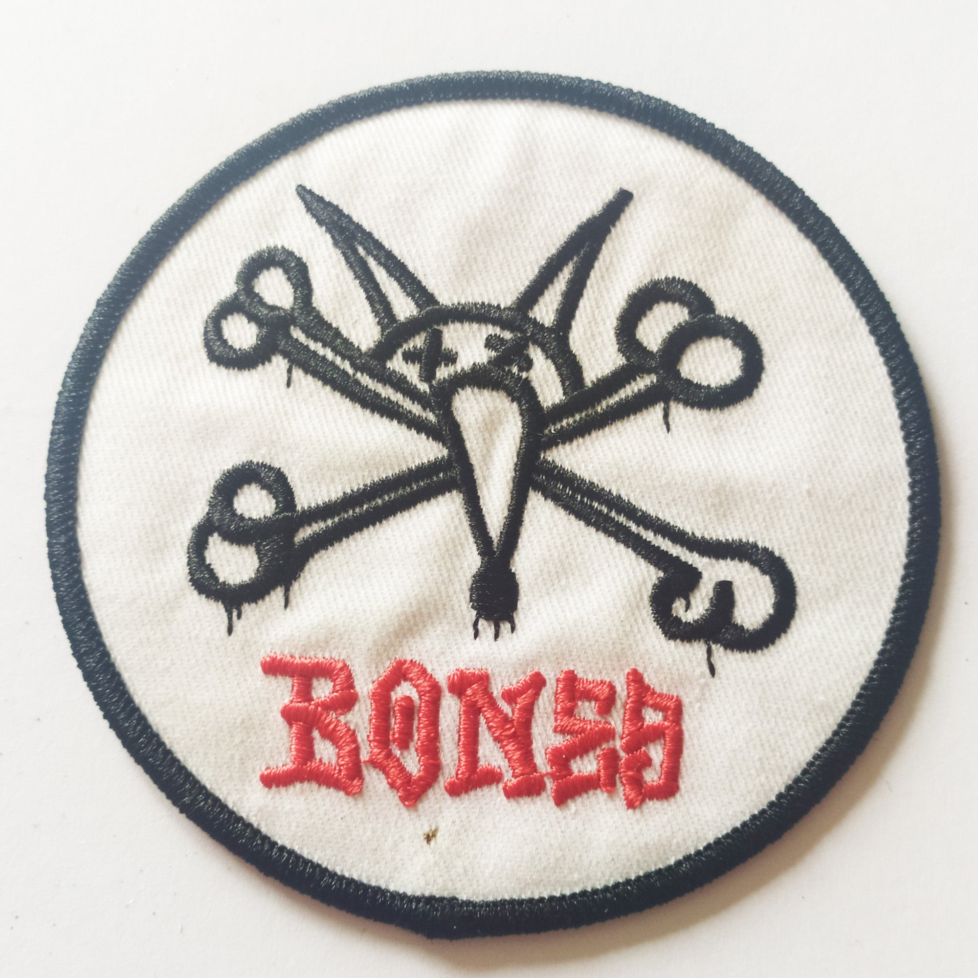 Powell Peralta - Bones Skate Patch - SkateboardStickers.com