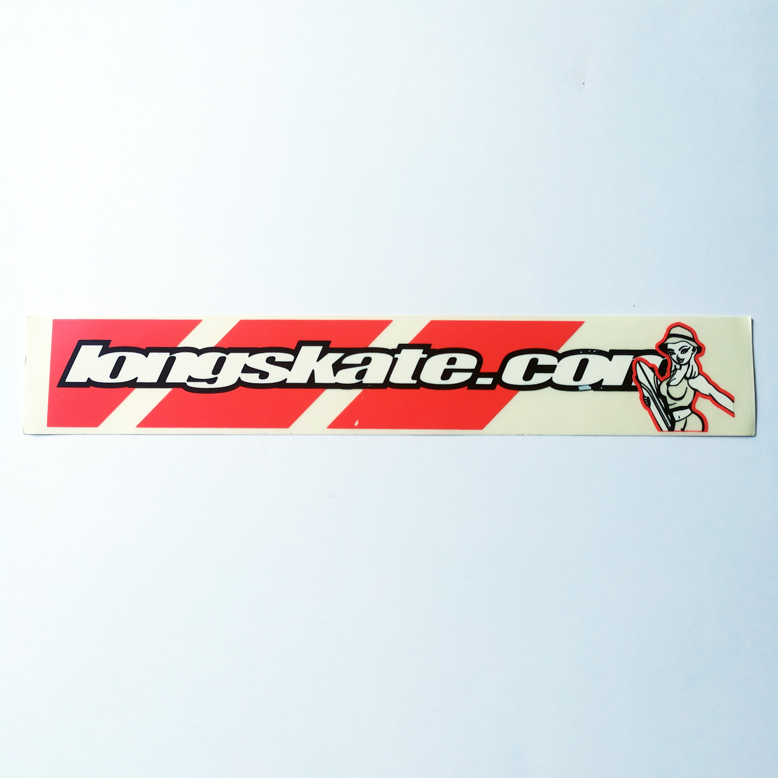 Longskate Longboards Sticker (damaged)