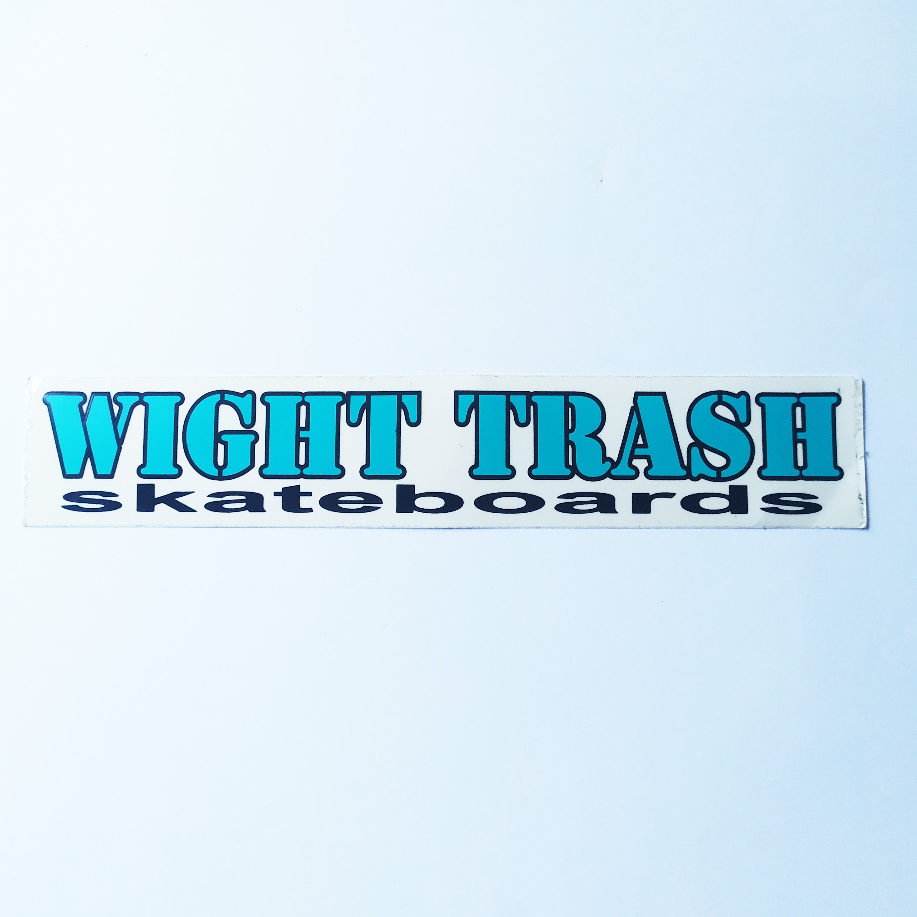 Wight Trash Skateboards Sticker