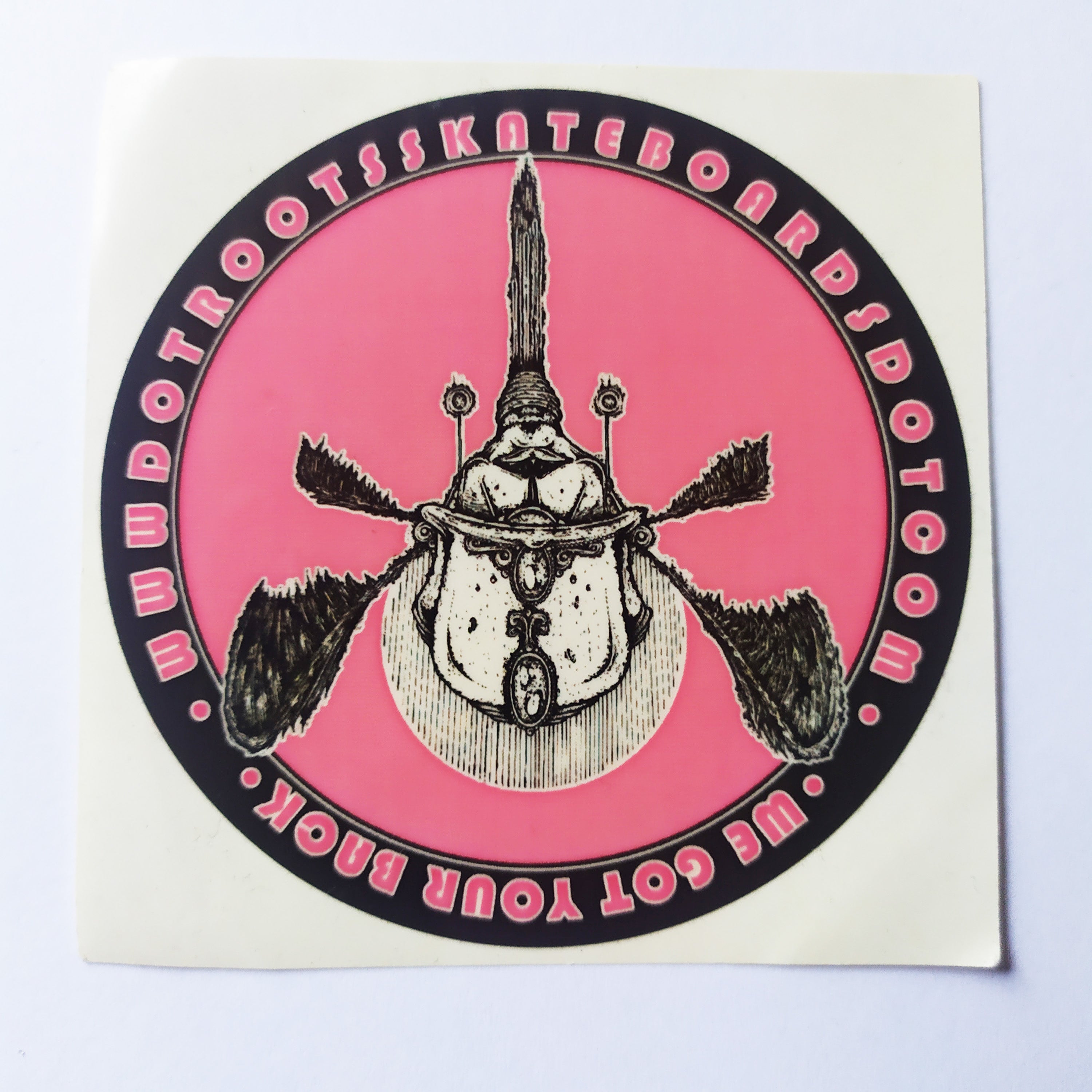 Dot Roots Skate Sticker