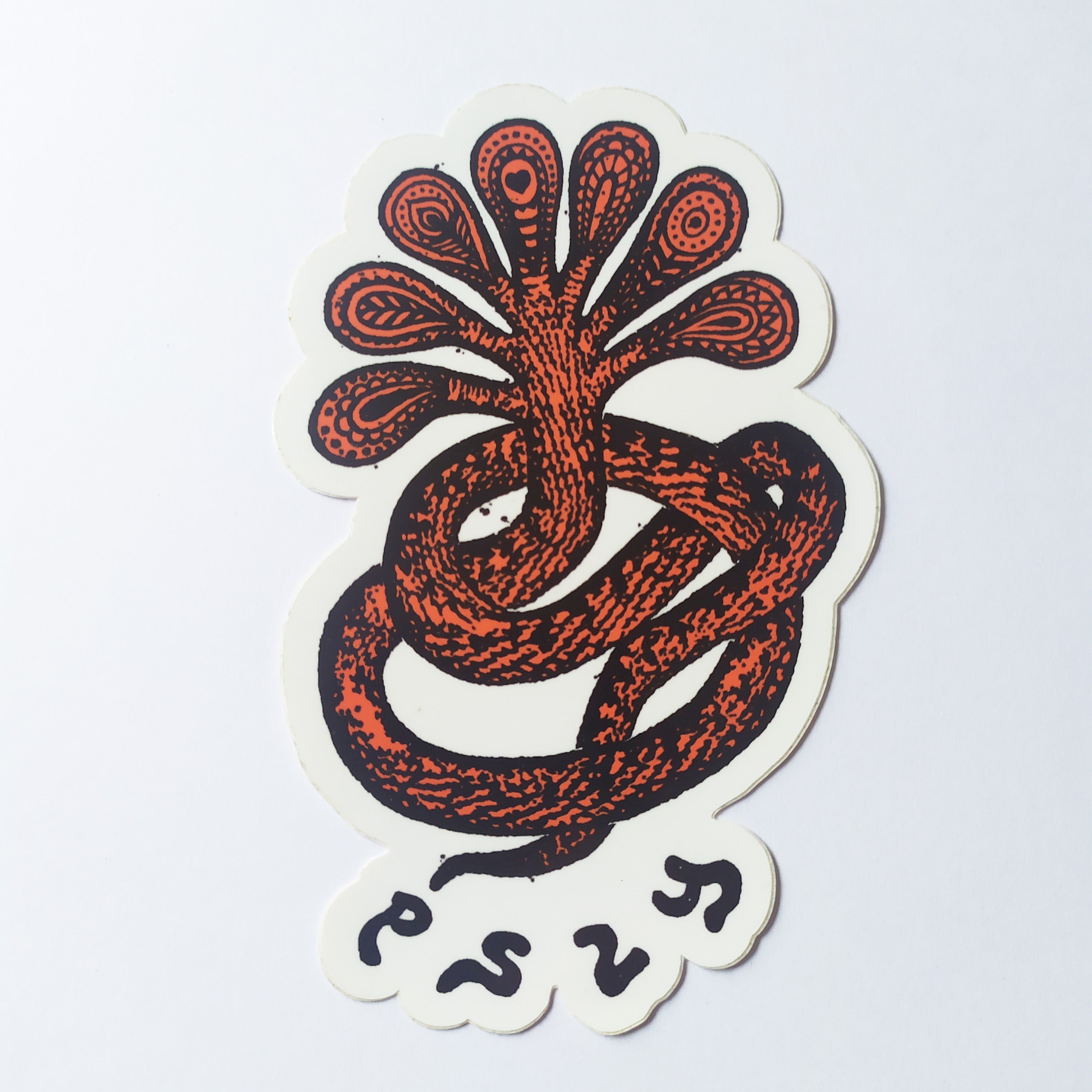 Paisley Skates Skateboard Sticker