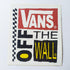 Vans Shoes Off The Wall Skateboard Sticker - 10cm high approx