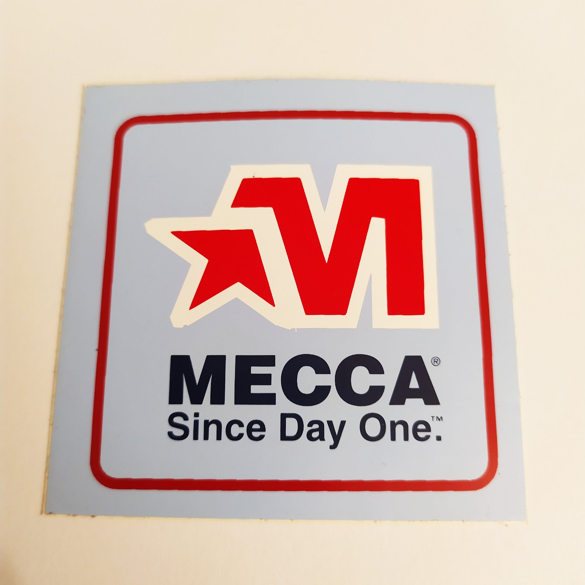 Mecca Skateboard Sticker - SkateboardStickers.com