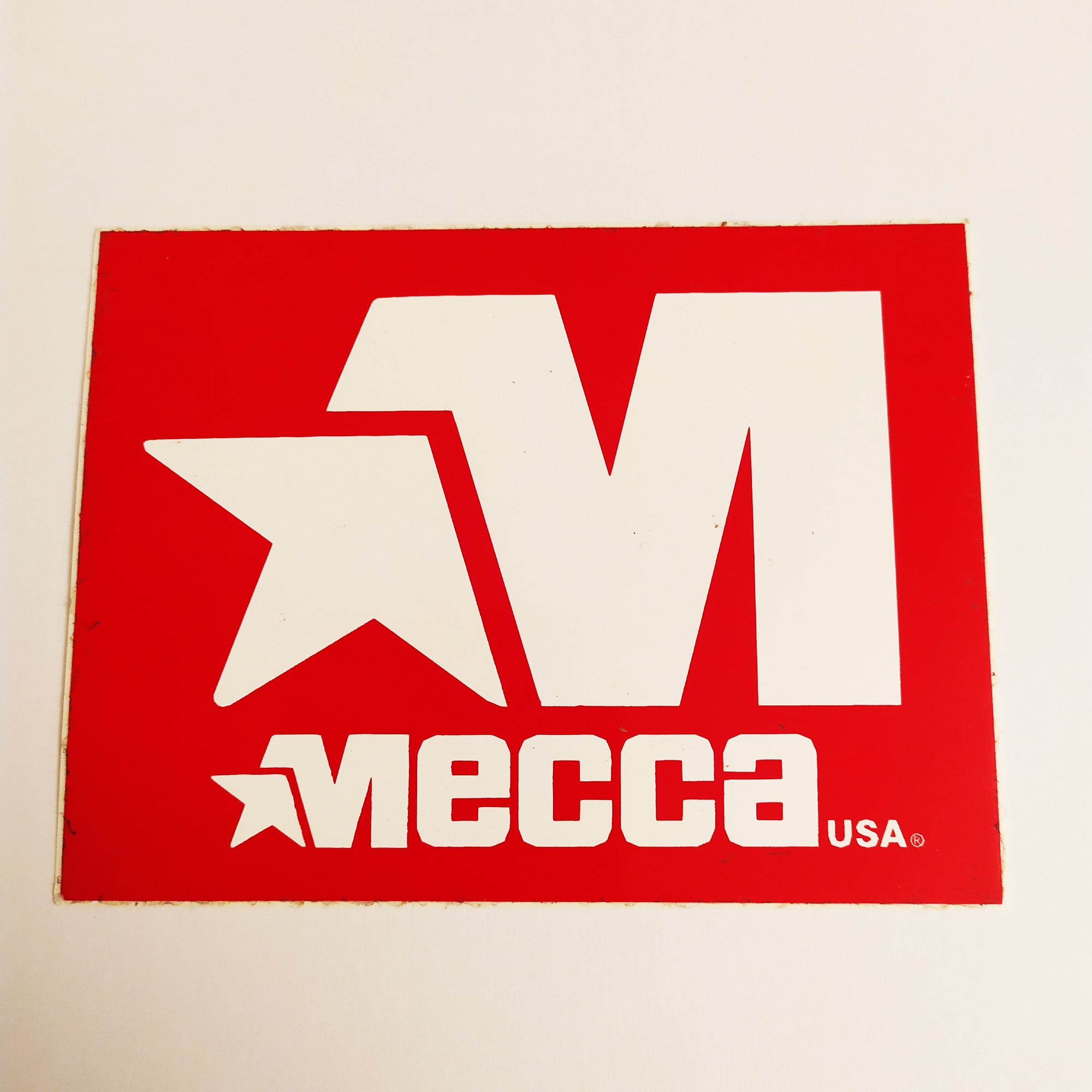 Mecca Skateboard Sticker - SkateboardStickers.com