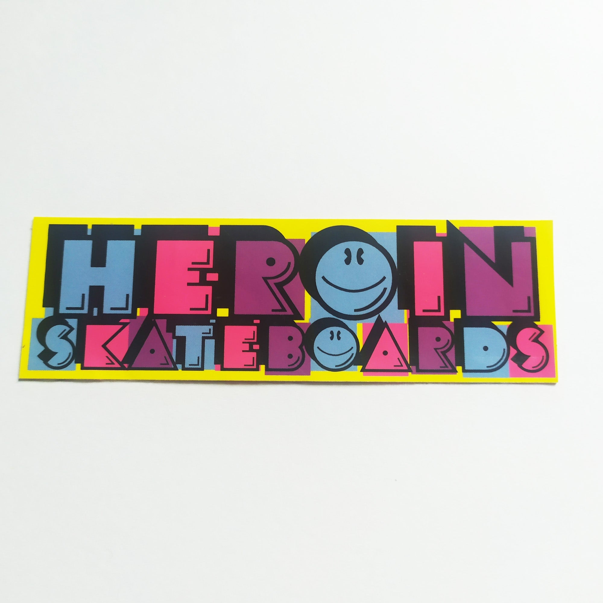 Heroin Skateboards Sticker - SkateboardStickers.com