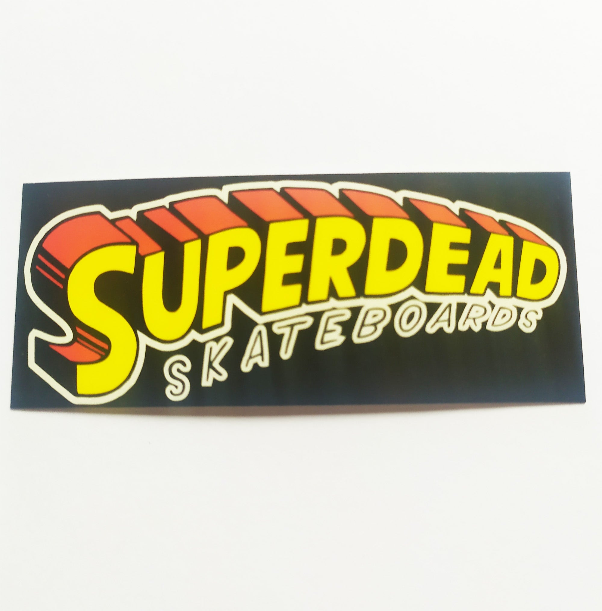 Superdead Skateboards Sticker - SkateboardStickers.com