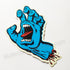 Santa Cruz Screaming Hand Skateboard Sticker - 15cm