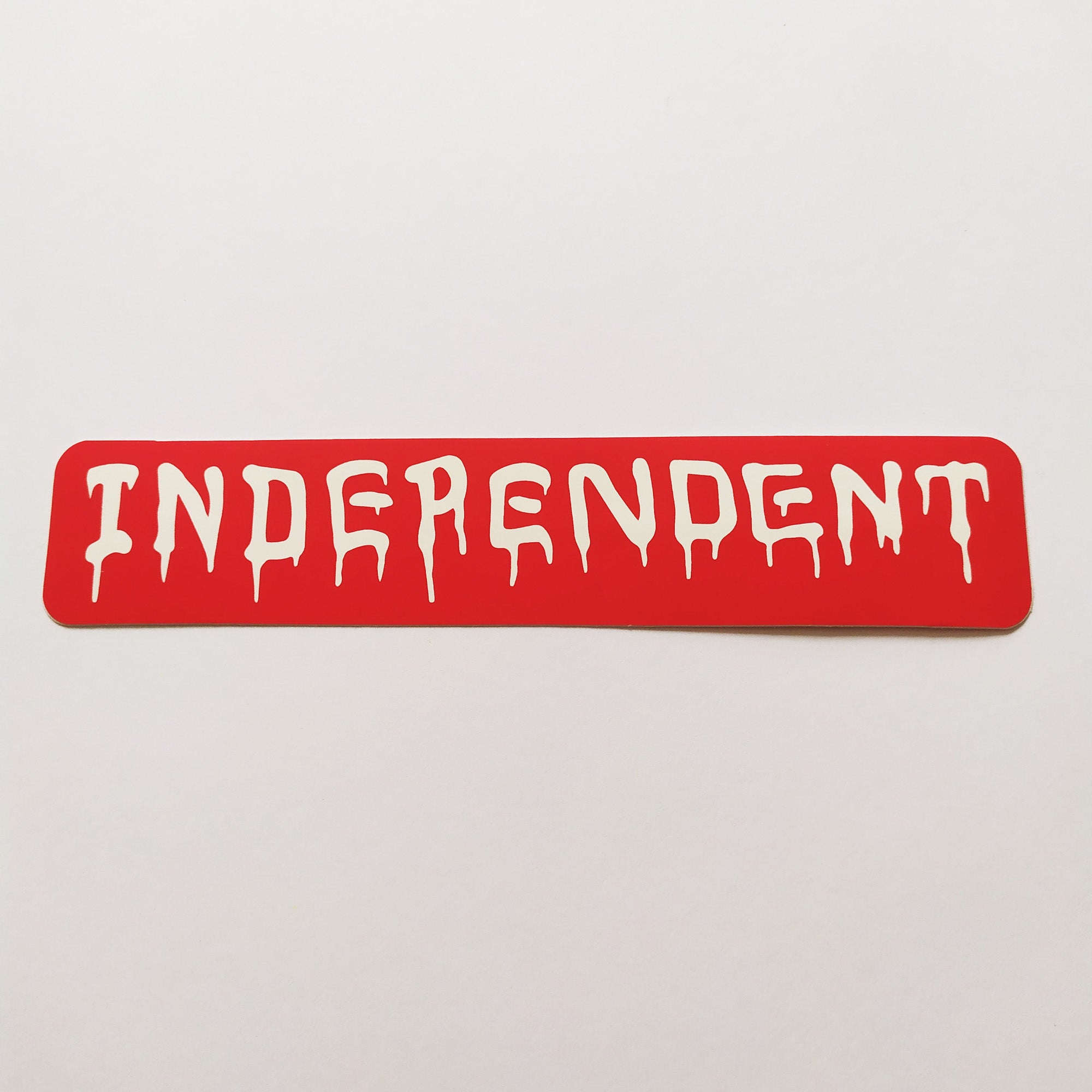 Independent Trucks Skateboard Sticker Vandal Red - SkateboardStickers.com