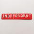 Independent Trucks Skateboard Sticker Vandal Red - SkateboardStickers.com