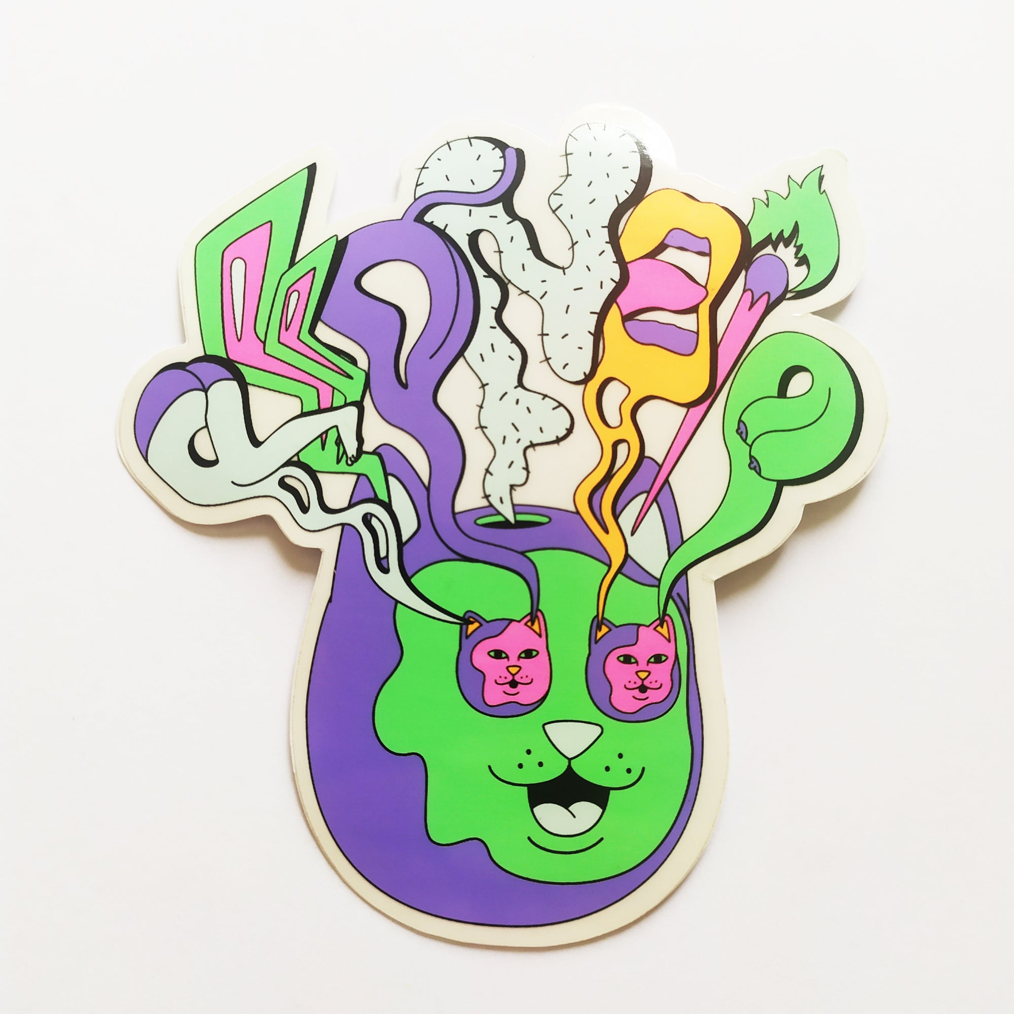 Rip N Dip / RIPNDIP Skateboard Sticker - SkateboardStickers.com