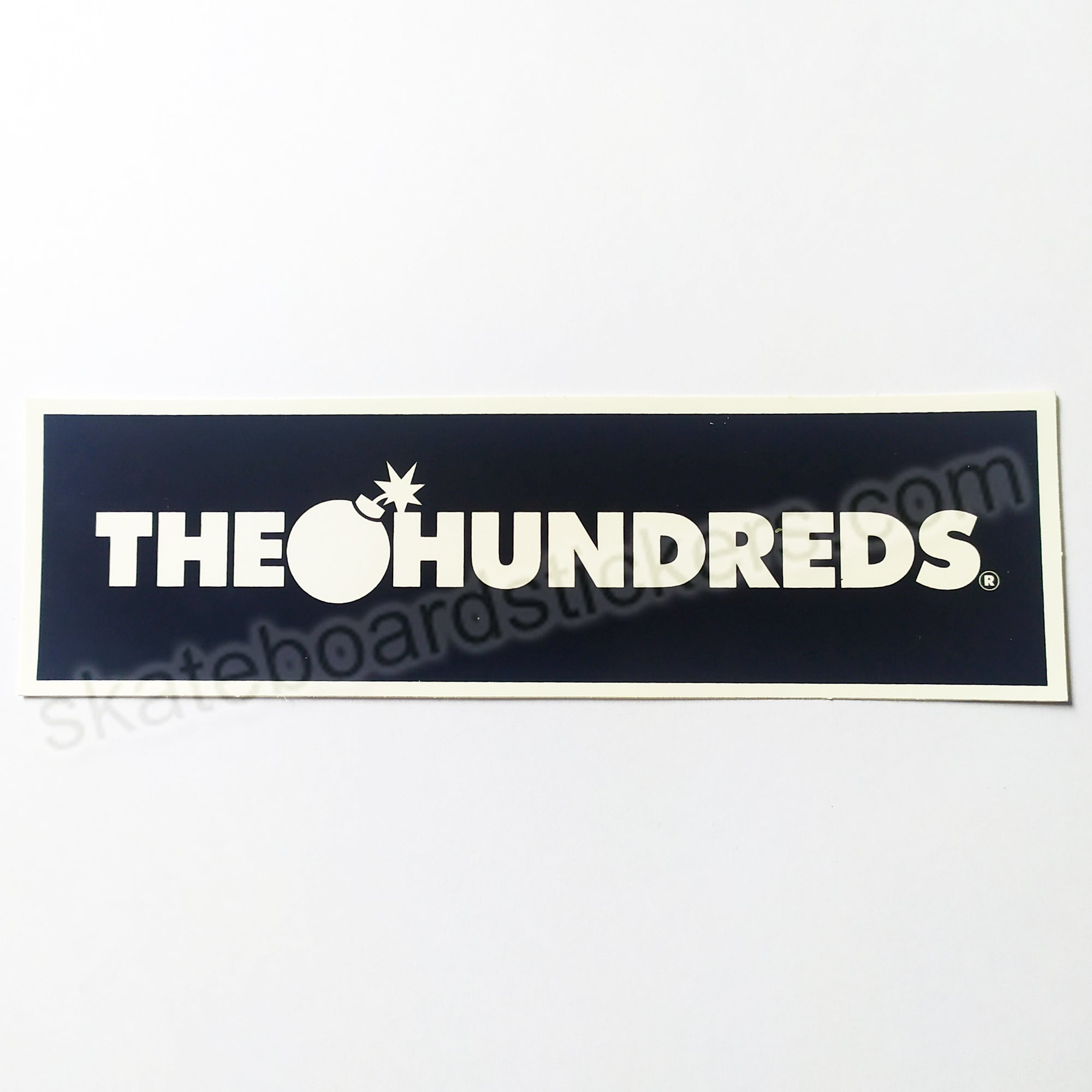 The Hundreds Skateboard Sticker - Black