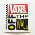 Vans Shoes Off The Wall Skateboard Sticker - 10cm high approx