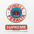 Powell Peralta "Supreme" Skateboard Sticker (9cm) - SkateboardStickers.com