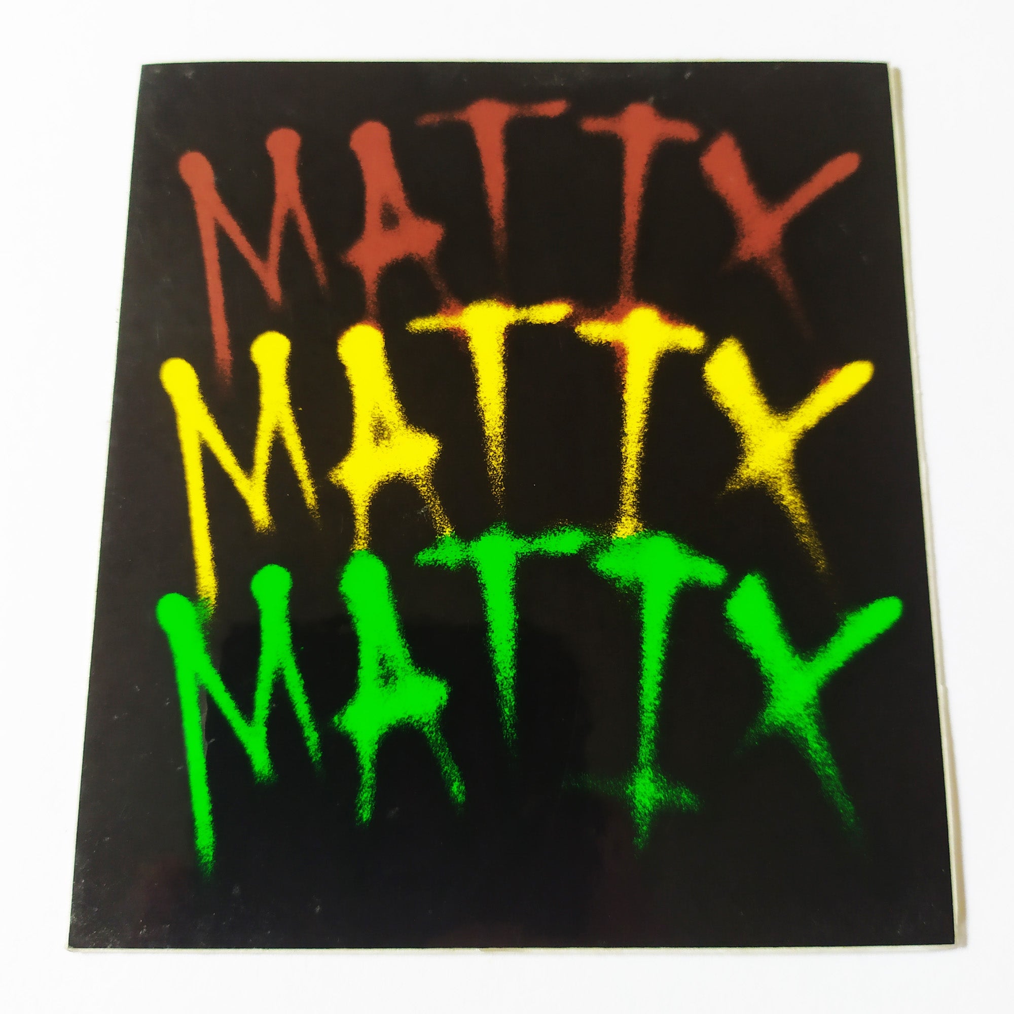 Matix Clothing Skateboard Sticker