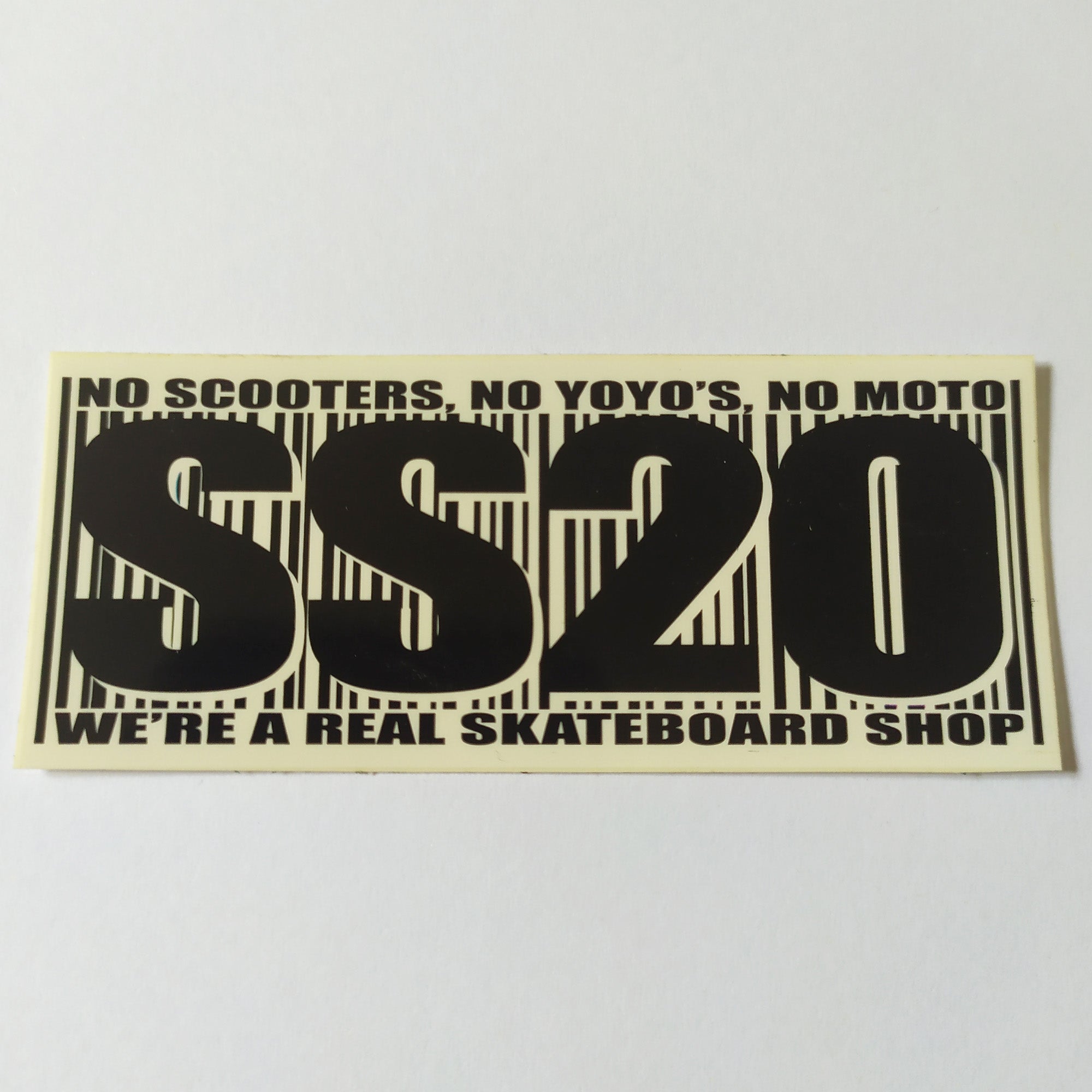 SS20 Skate Shop Skateboard Sticker - SkateboardStickers.com