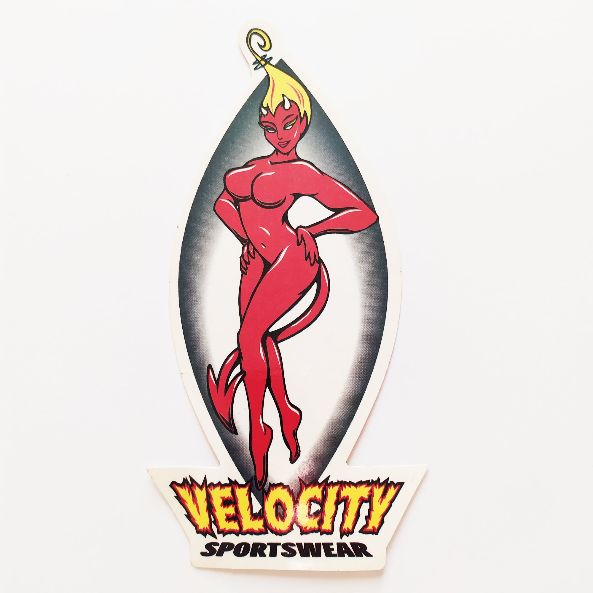 Velocity Clothing Skateboard Sticker - SkateboardStickers.com