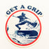 Shake Junt - "Get A Grip" Skateboard Sticker - SkateboardStickers.com